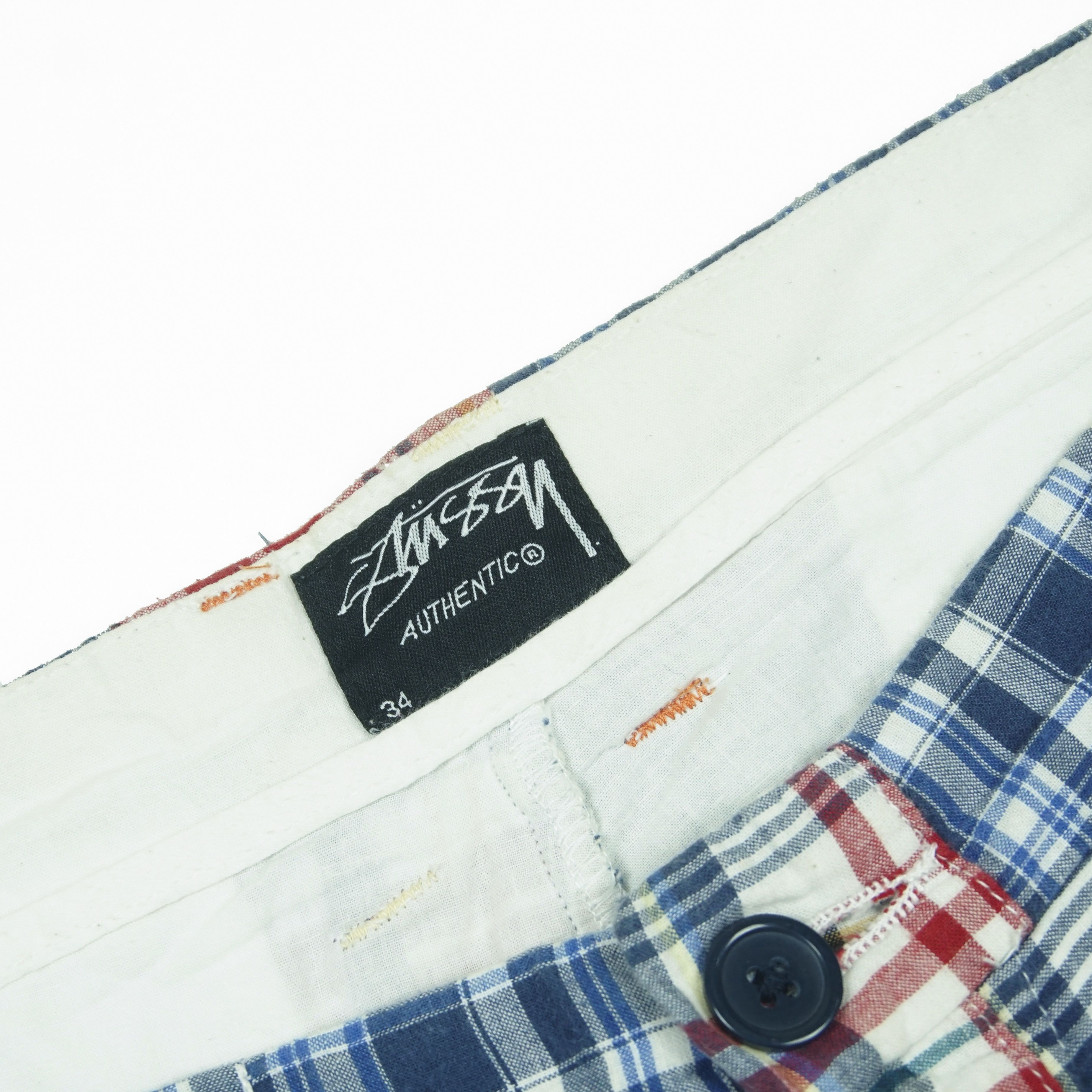 Stussy Stussy Archive Patchwork Plaid Shorts Size US 34 / EU 50 - 5 Thumbnail