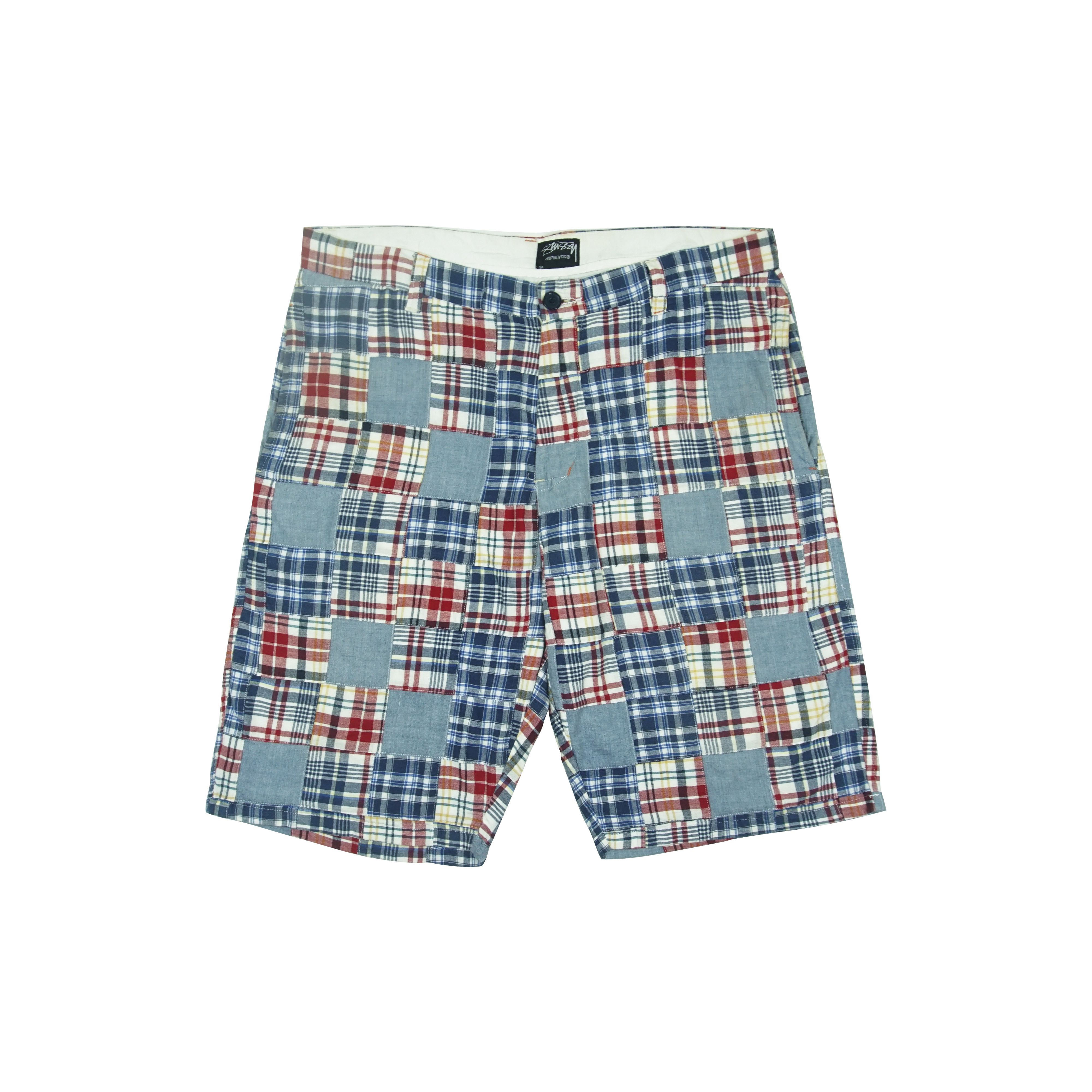 Stussy Archive Patchwork Plaid Shorts