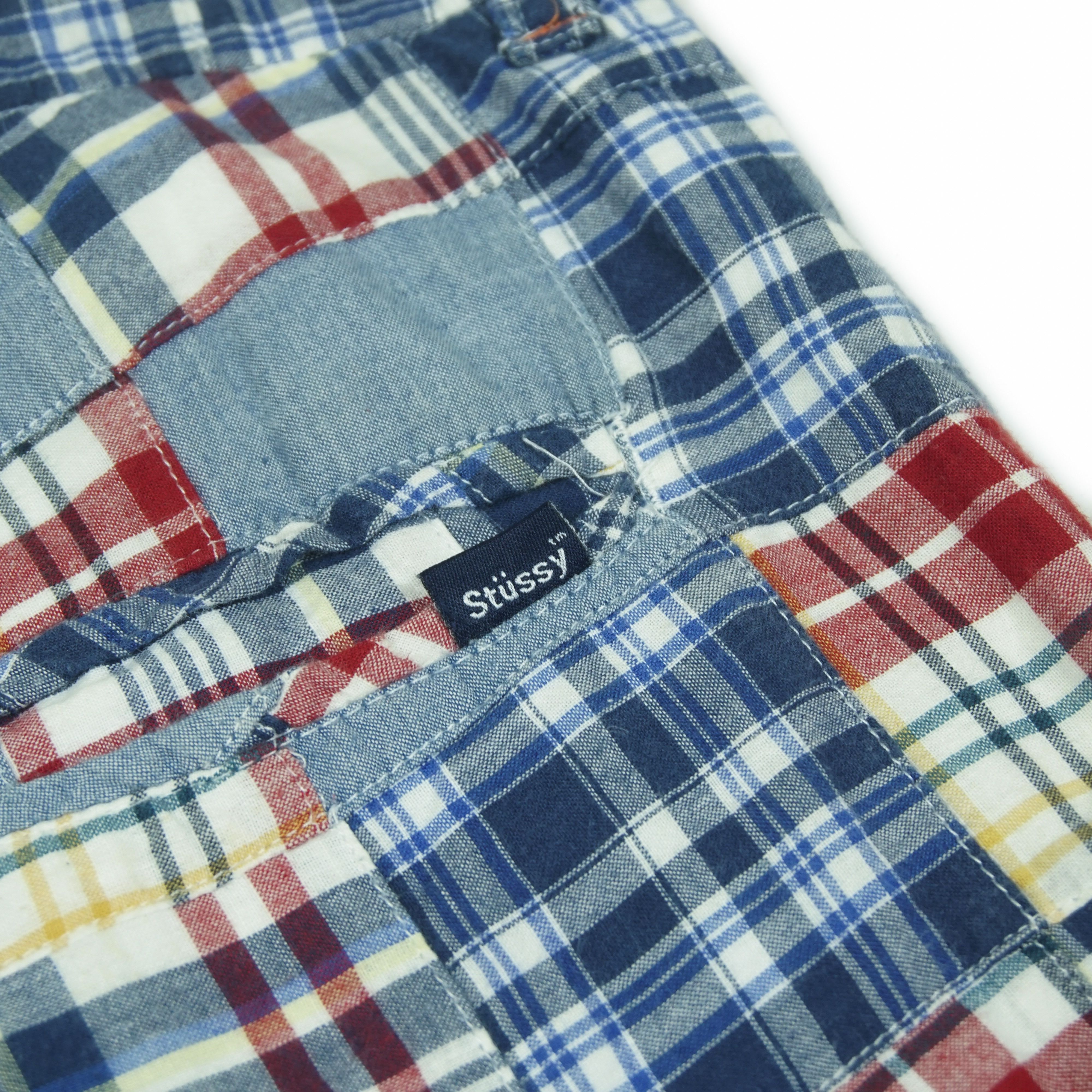 Stussy Stussy Archive Patchwork Plaid Shorts Size US 34 / EU 50 - 4 Thumbnail