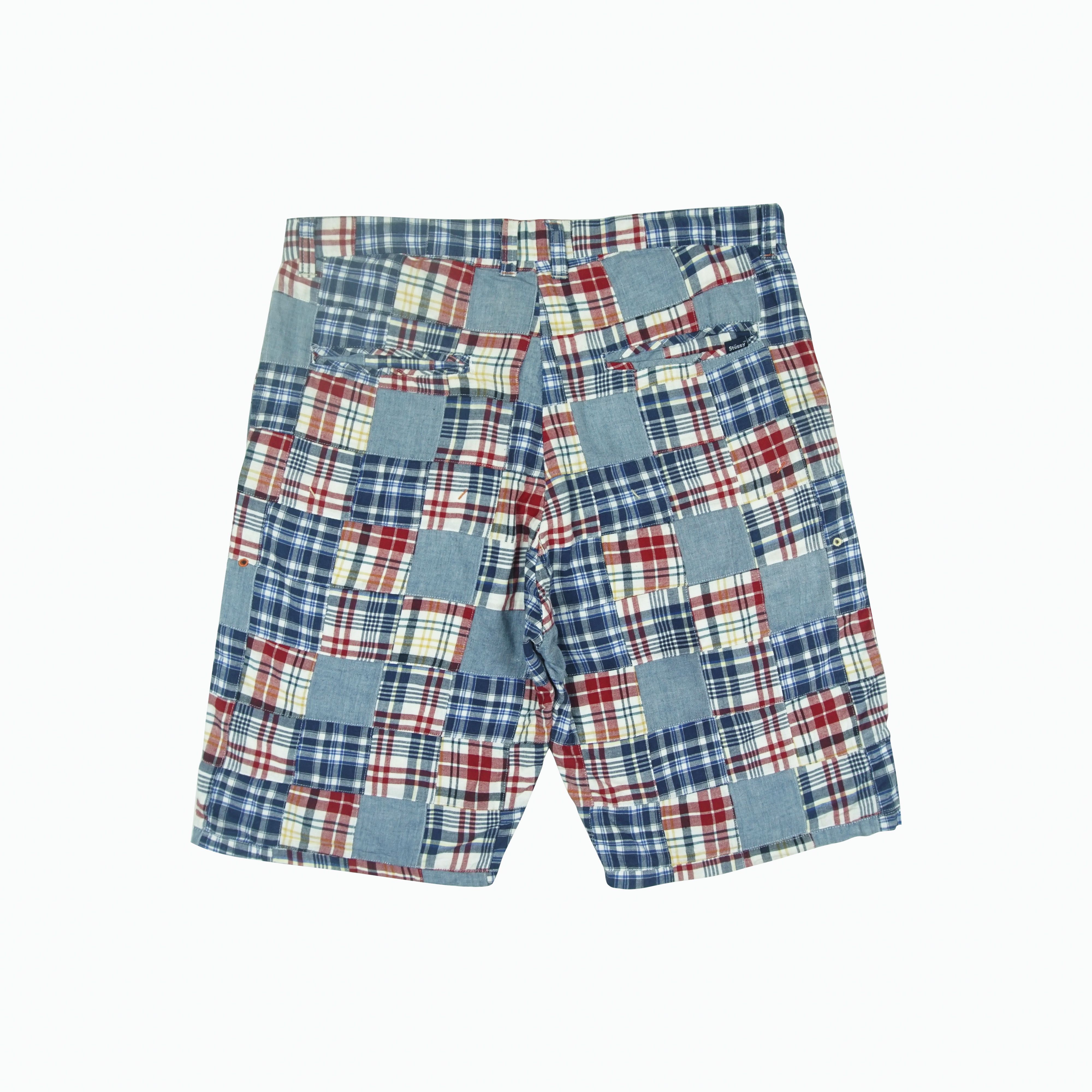 Stussy Stussy Archive Patchwork Plaid Shorts Size US 34 / EU 50 - 3 Thumbnail