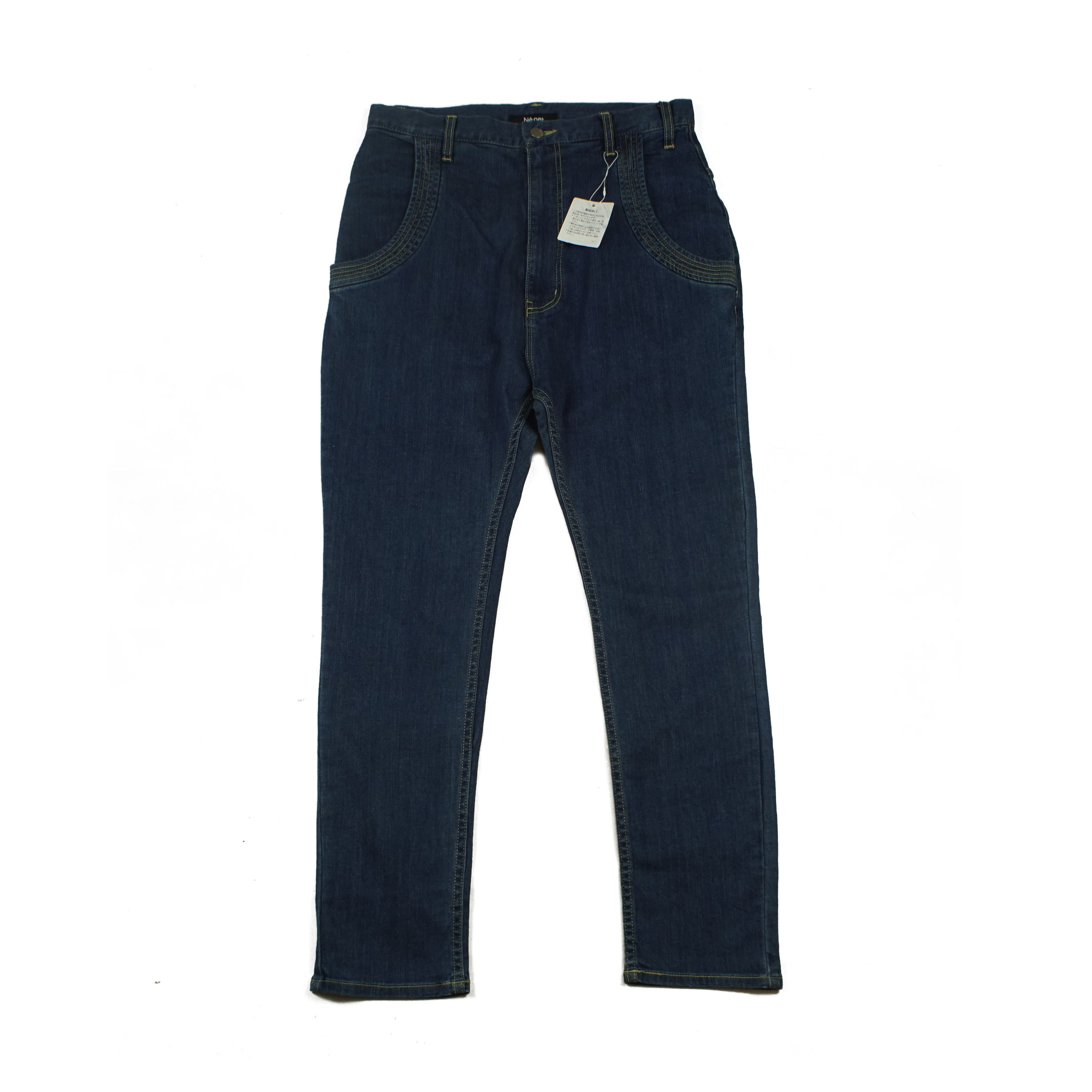 Issey Miyake *NoTariff Issey Miyake Ne-net Denim Pants Size 30" / US 8 / IT 44 - 3 Thumbnail