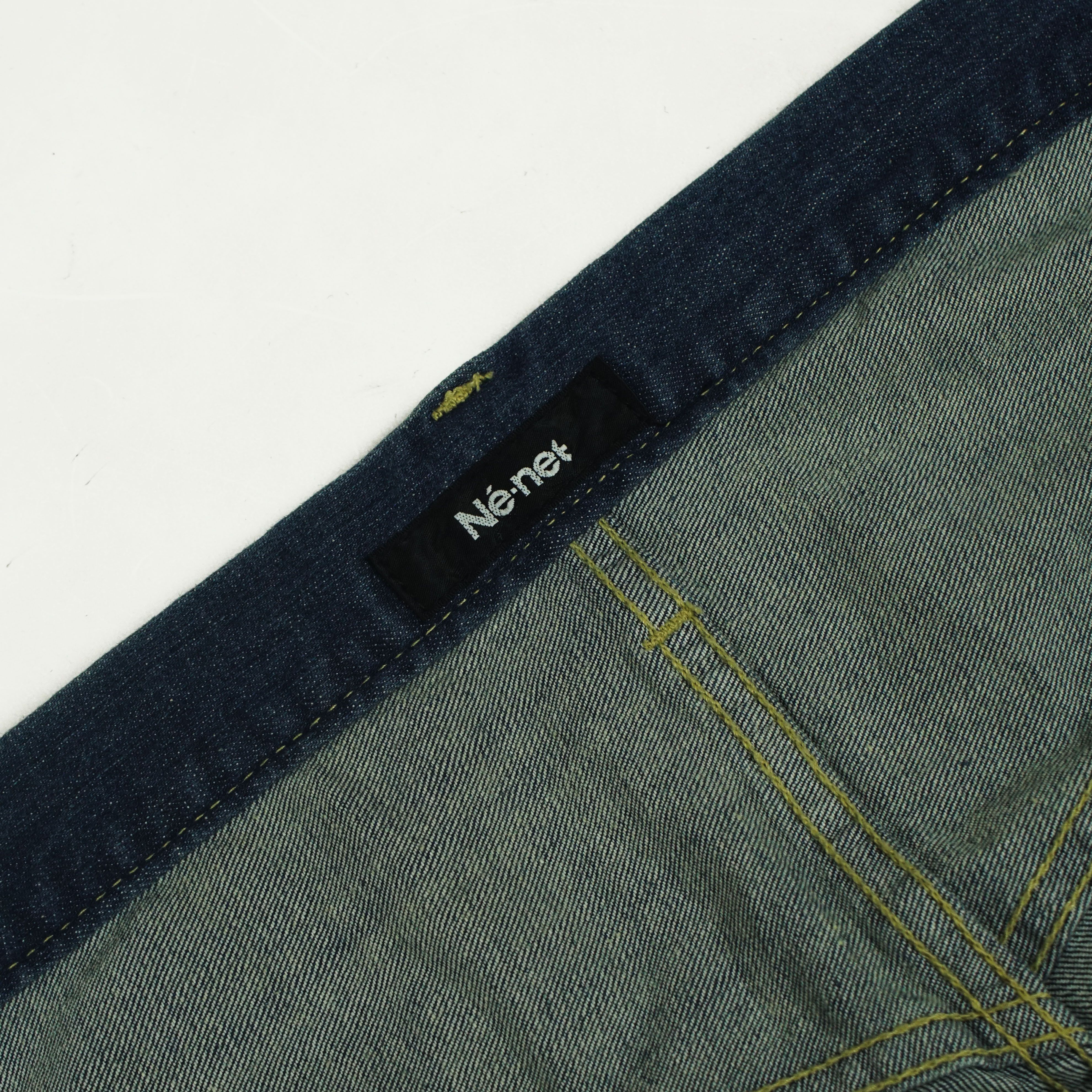 Issey Miyake *NoTariff Issey Miyake Ne-net Denim Pants Size 30" / US 8 / IT 44 - 7 Thumbnail