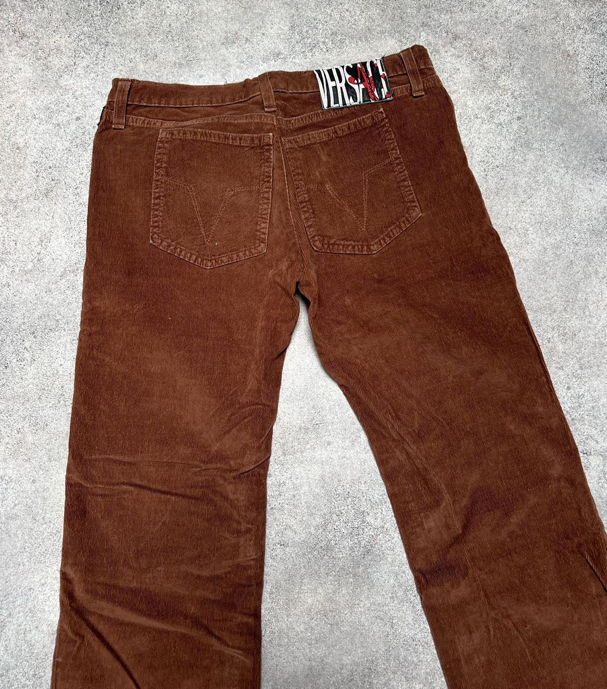 Versace × Versace Jeans Couture Versace vintage cord pants Size 28" / US 6 / IT 42 - 6 Thumbnail