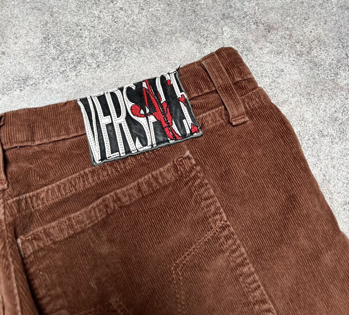 Versace × Versace Jeans Couture Versace vintage cord pants Size 28" / US 6 / IT 42 - 7 Thumbnail