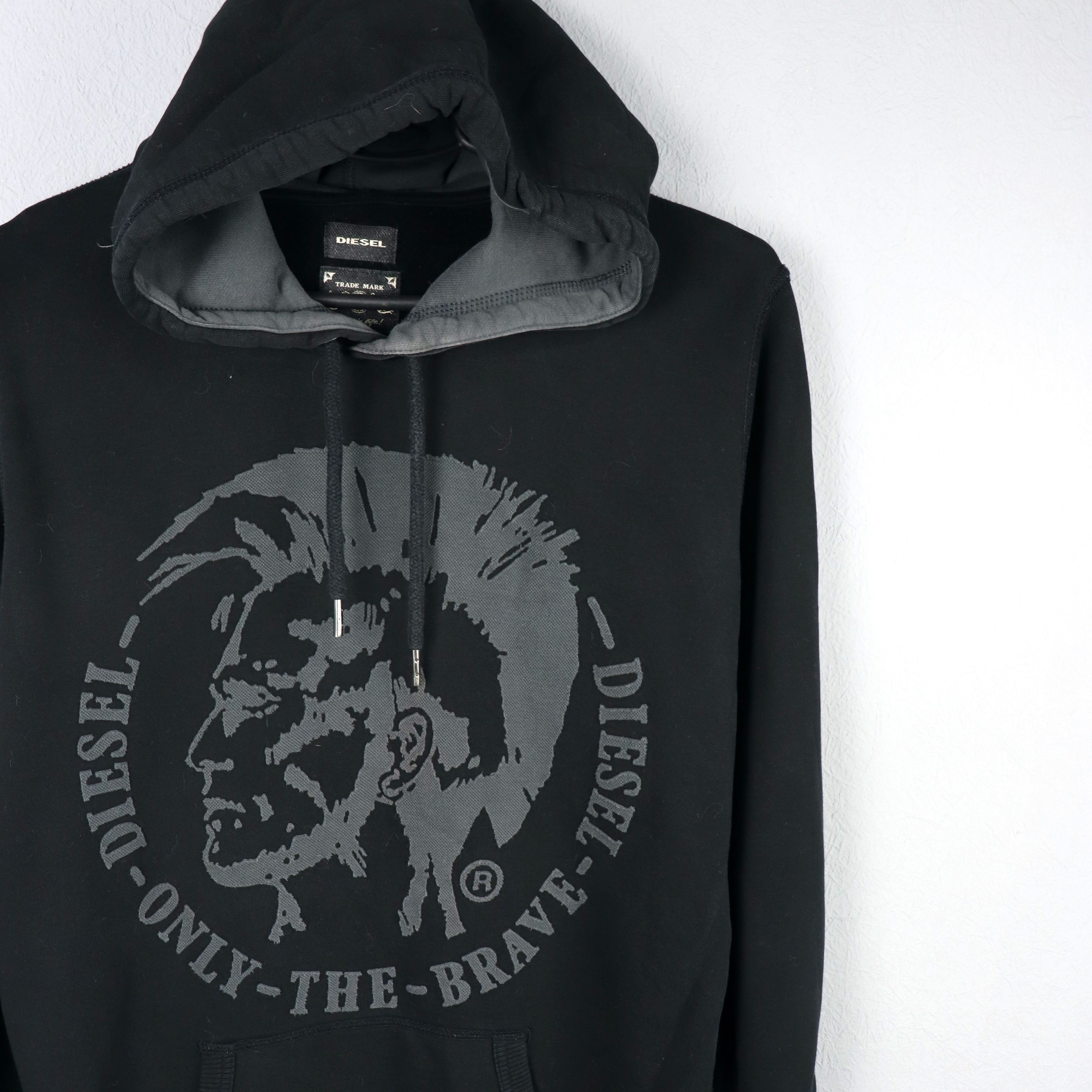 Diesel Diesel allover big print hoodie Size US M / EU 48-50 / 2 - 3 Thumbnail