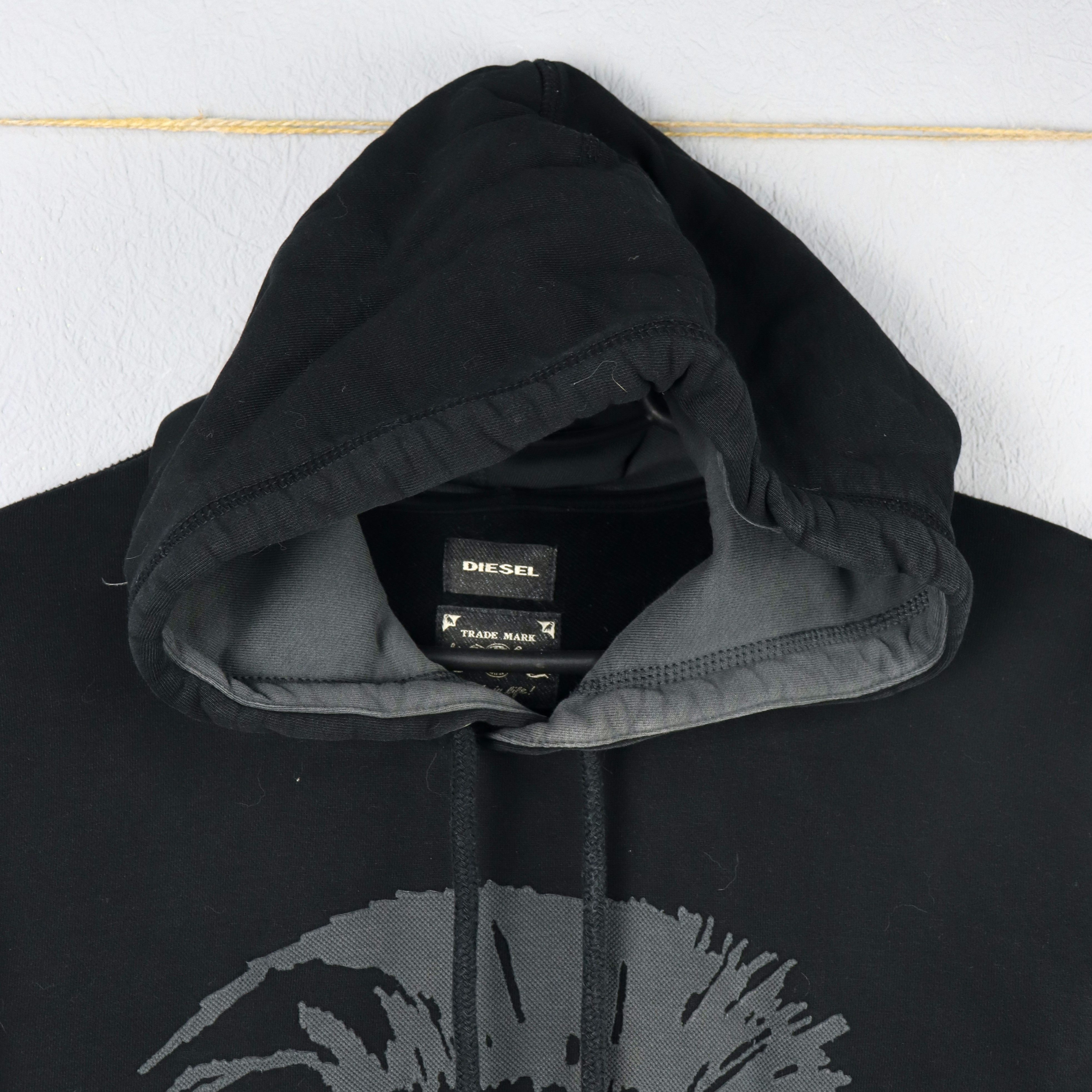 Diesel Diesel allover big print hoodie Size US M / EU 48-50 / 2 - 4 Thumbnail