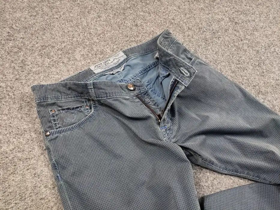 Jacob Cohen Jacob Cohen 622 limited edition comfort Pattern blue Pants Size US 35 - 6 Thumbnail