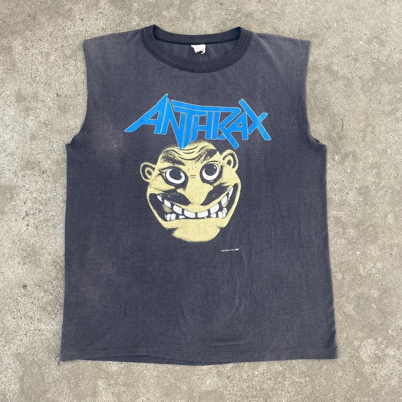 image of Band Tees x Vintage 1988 Anthrax “Not” T Shirt in Black, Men's (Size XL)