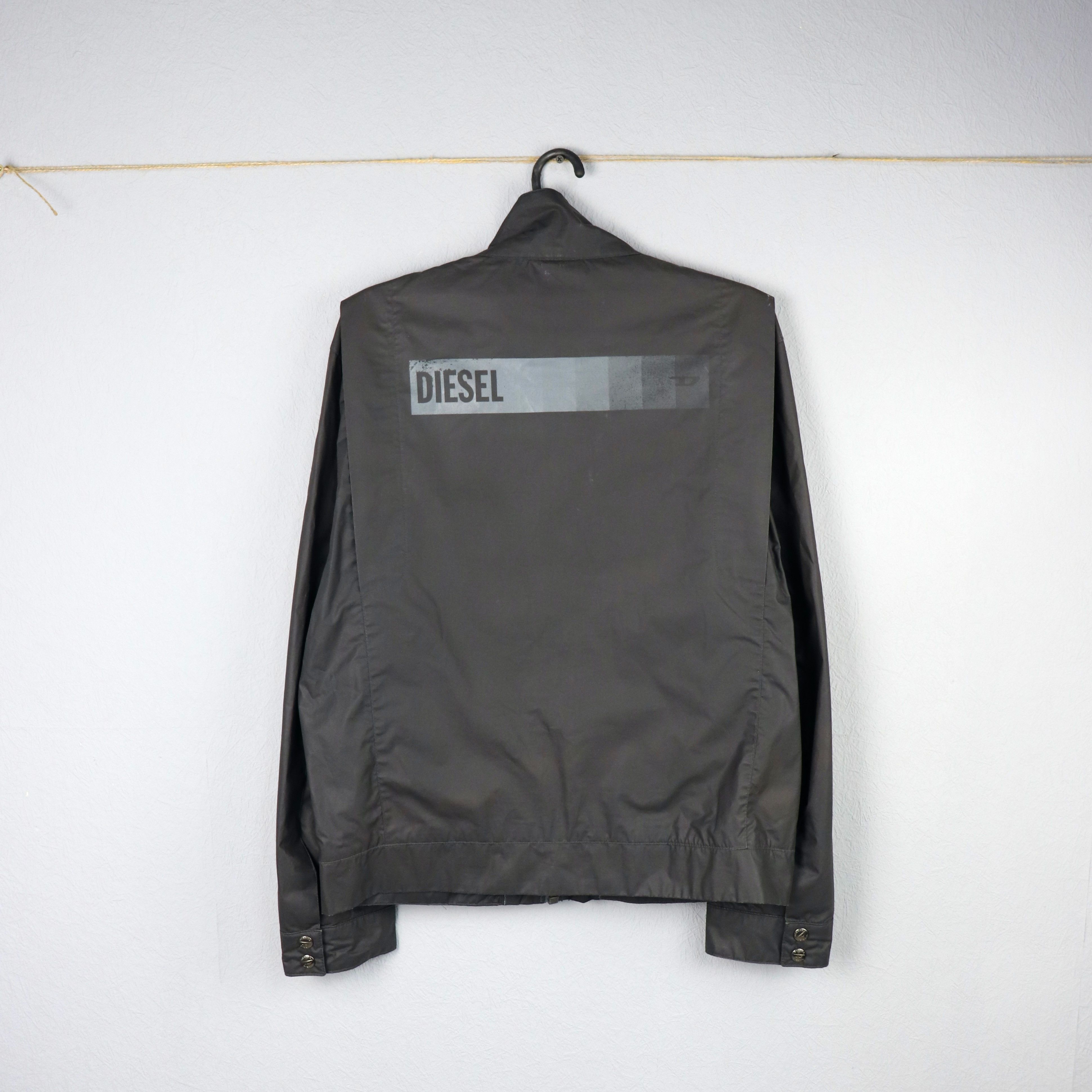 Diesel big print jacket