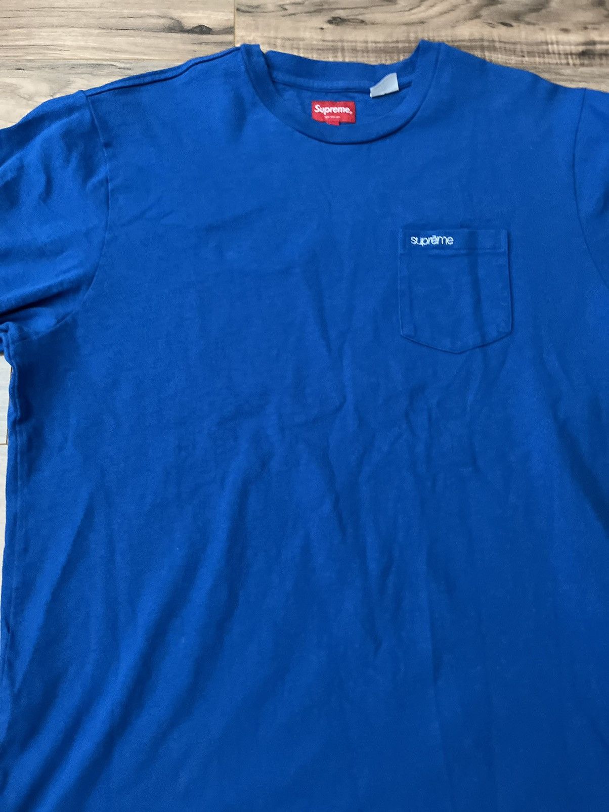 Supreme Supreme S/S Pocket Tee Size US XL / EU 56 / 4 - 9 Thumbnail