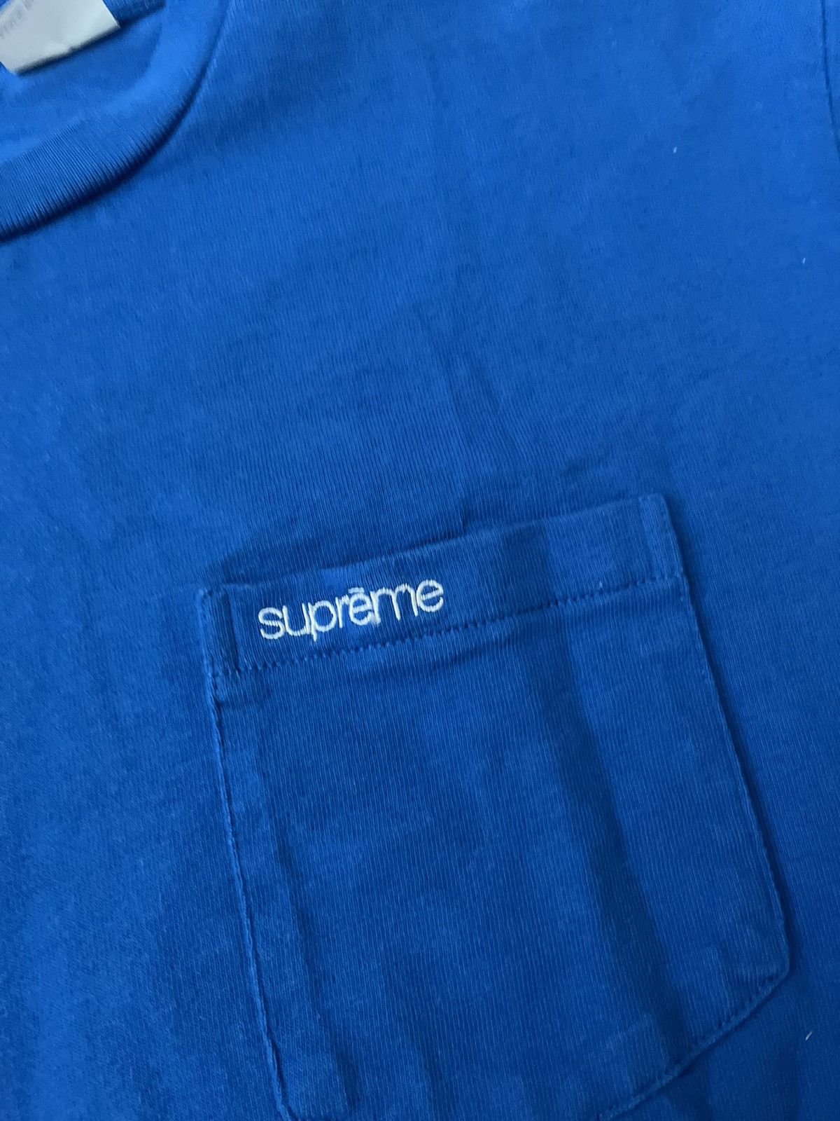 Supreme Supreme S/S Pocket Tee Size US XL / EU 56 / 4 - 2 Thumbnail
