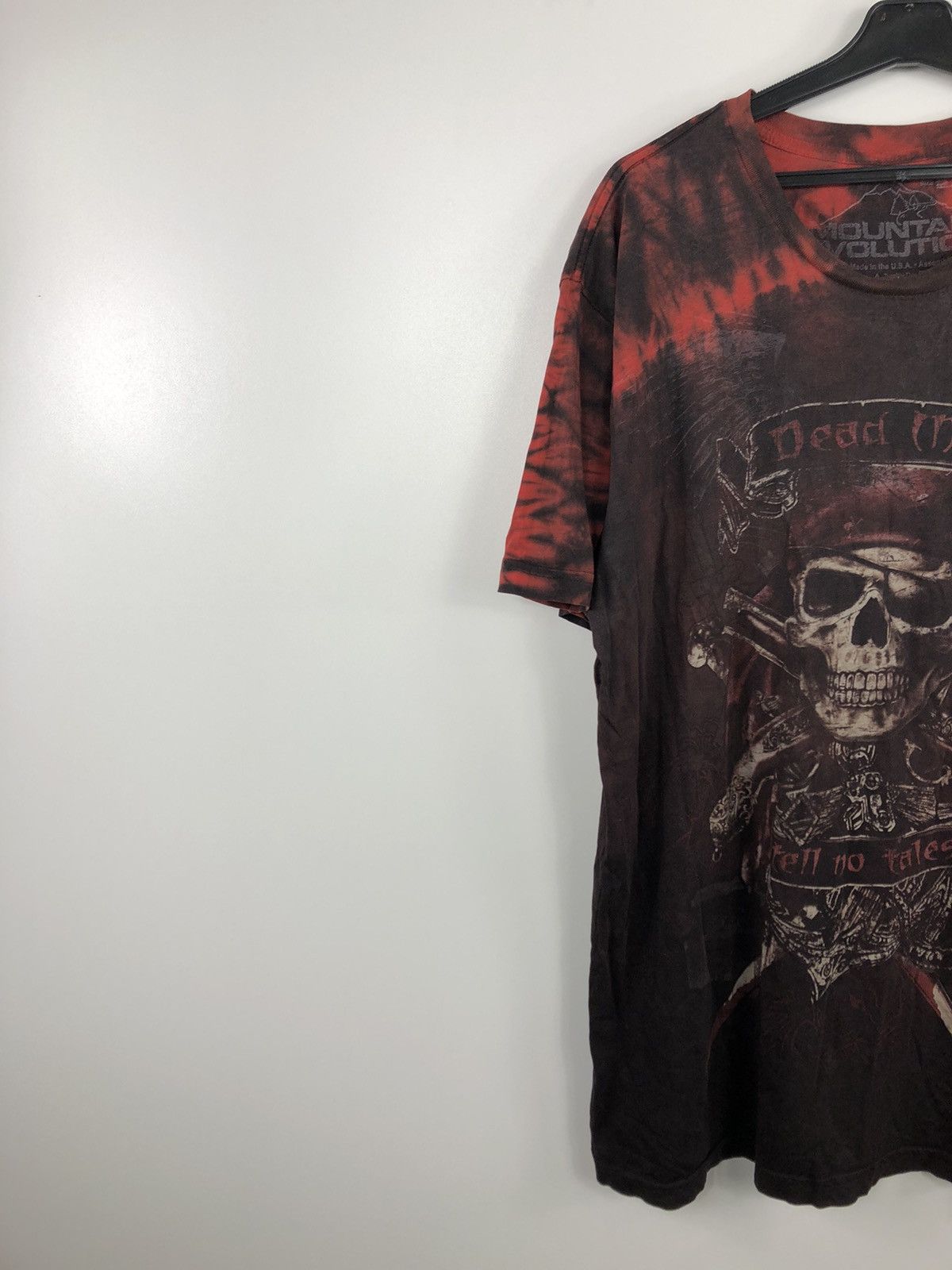 Japanese Brand × Vintage Mountain Evolution Dead Men T Shirt Black/Red Size XL Size US XL / EU 56 / 4 - 5 Thumbnail