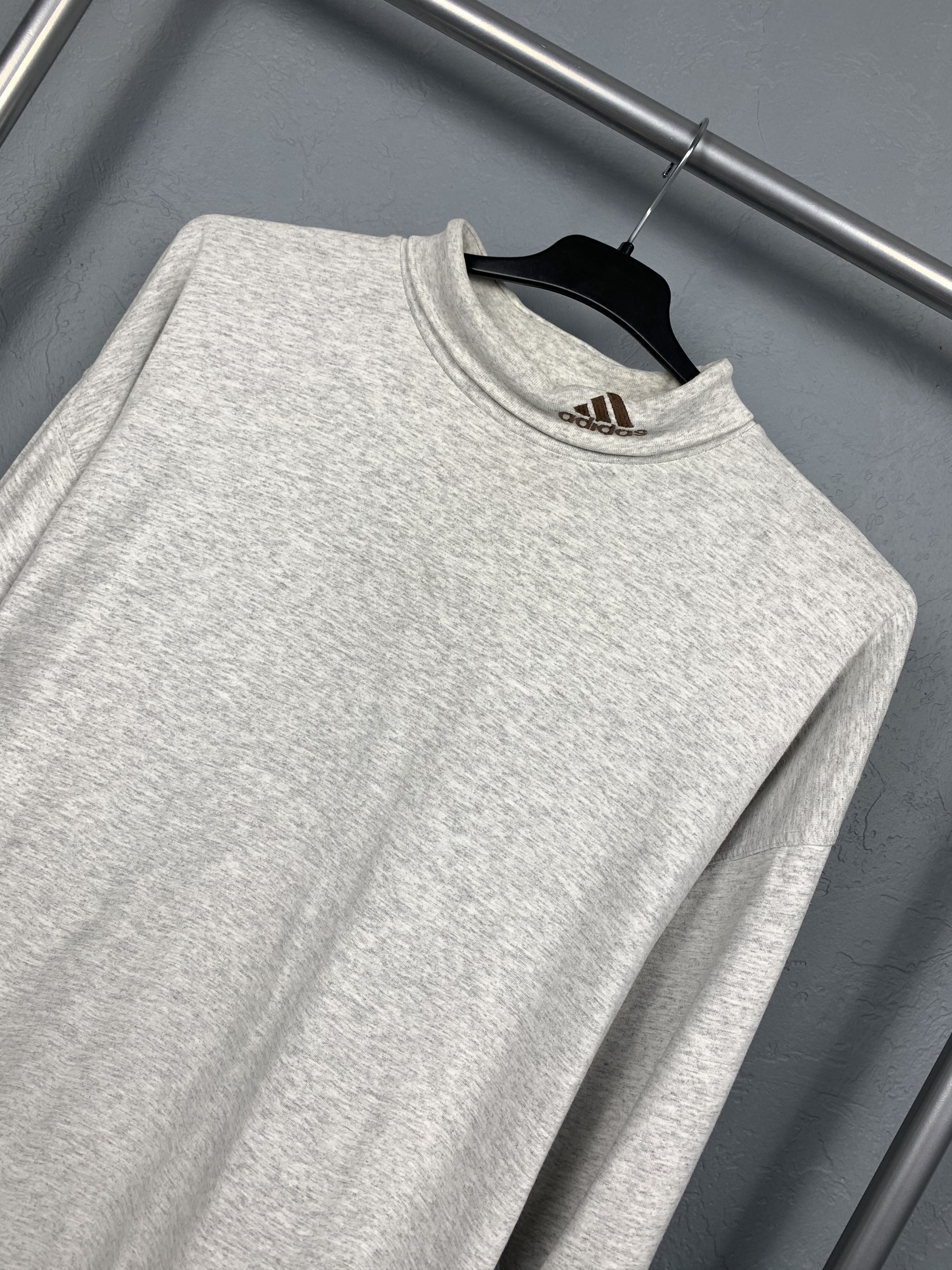 Adidas Adidas Vintage Mens High Neck Turtleneck Sweater Size US XL / EU 56 / 4 - 2 Thumbnail