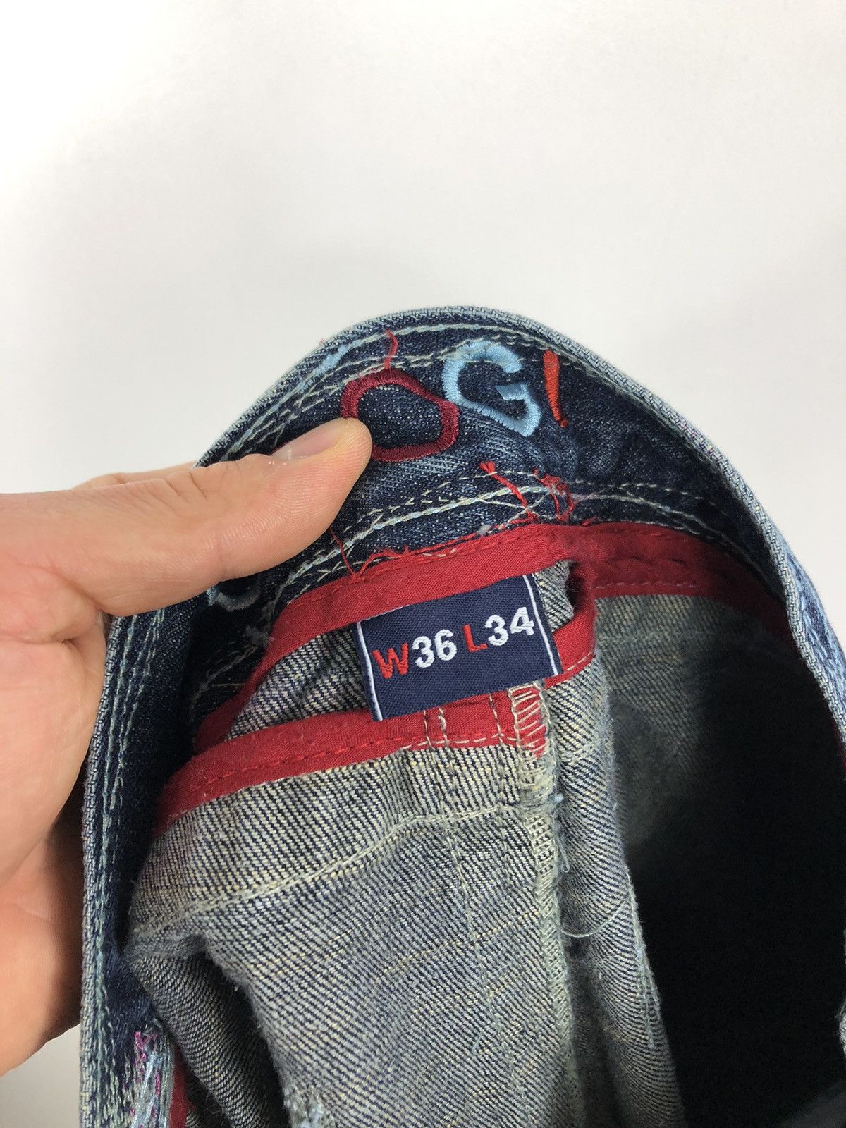 Japanese Brand × Vintage Vintage Coogi Denim Jeans Blue Size W36 Size US 36 / EU 52 - 11 Thumbnail