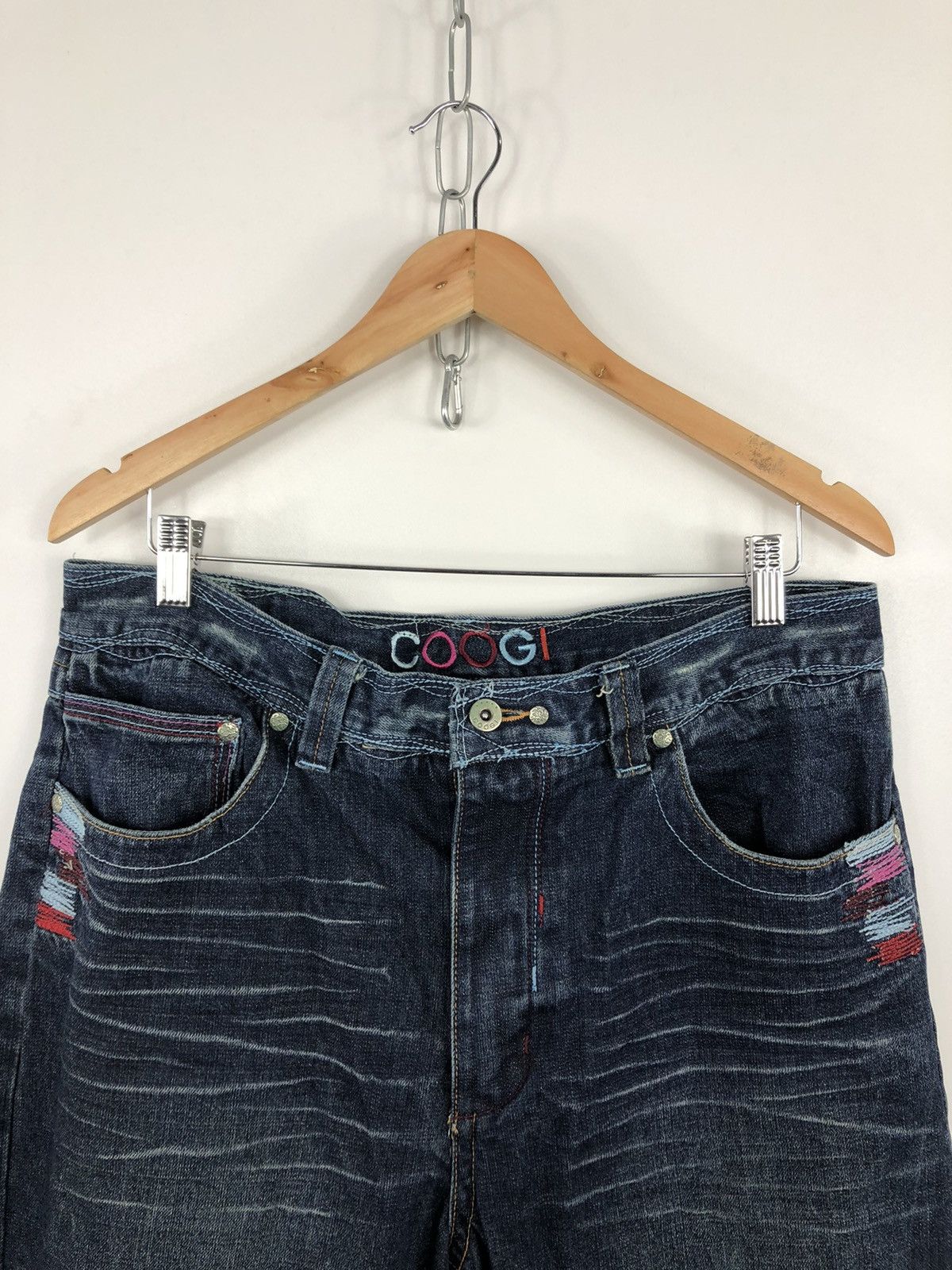 Japanese Brand × Vintage Vintage Coogi Denim Jeans Blue Size W36 Size US 36 / EU 52 - 4 Thumbnail