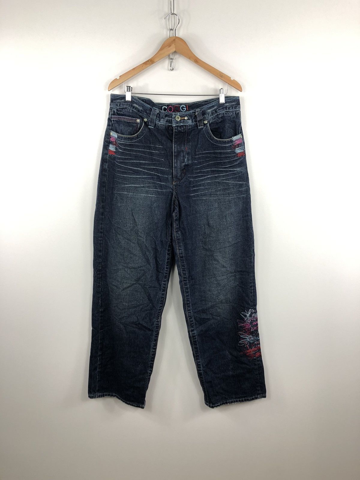 Japanese Brand × Vintage Vintage Coogi Denim Jeans Blue Size W36 Size US 36 / EU 52 - 1 Thumbnail