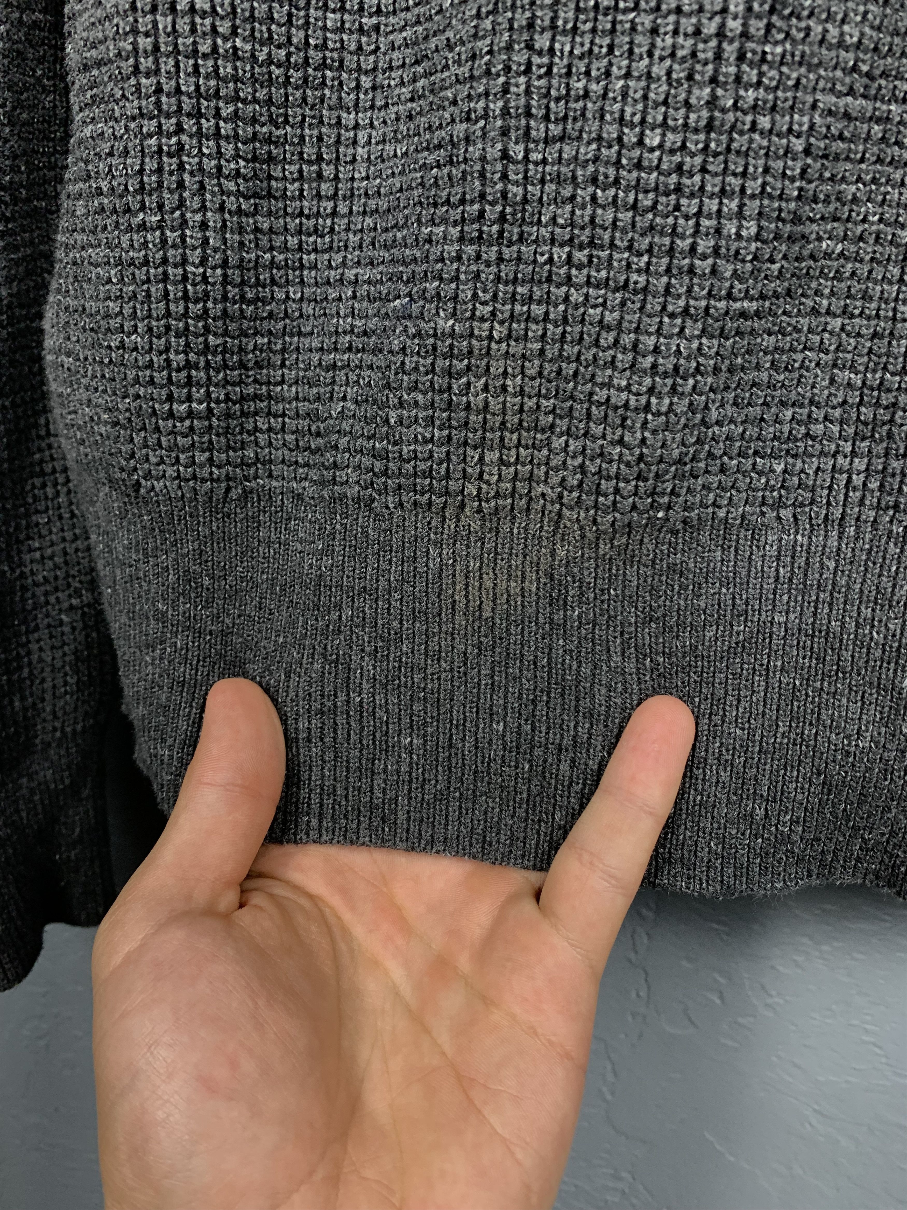 Allsaints Allsaints Elne Vintage Mens Cotton Knit Crew Neck Sweater Size US L / EU 52-54 / 3 - 6 Thumbnail