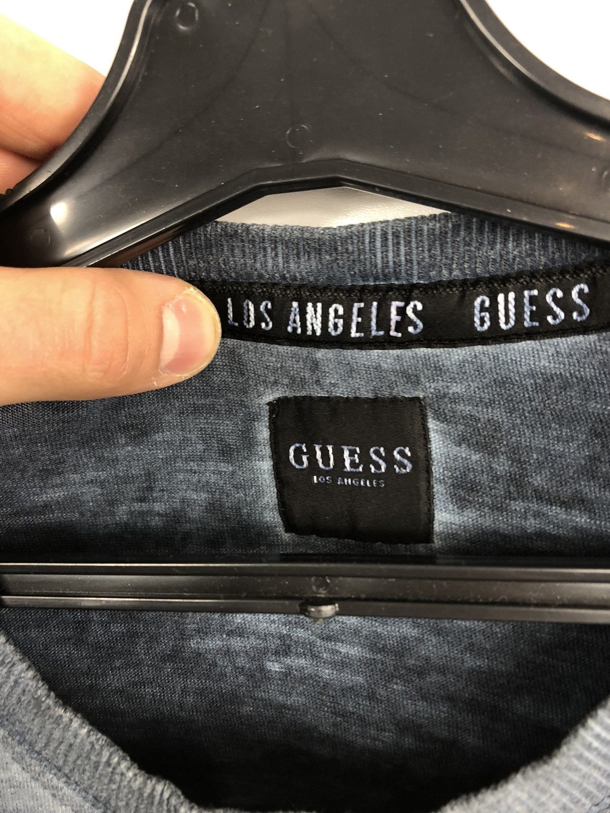 Guess Guess Small Logo T Shirt Grey(Ashen) Size L-XL Size US XL / EU 56 / 4 - 6 Thumbnail