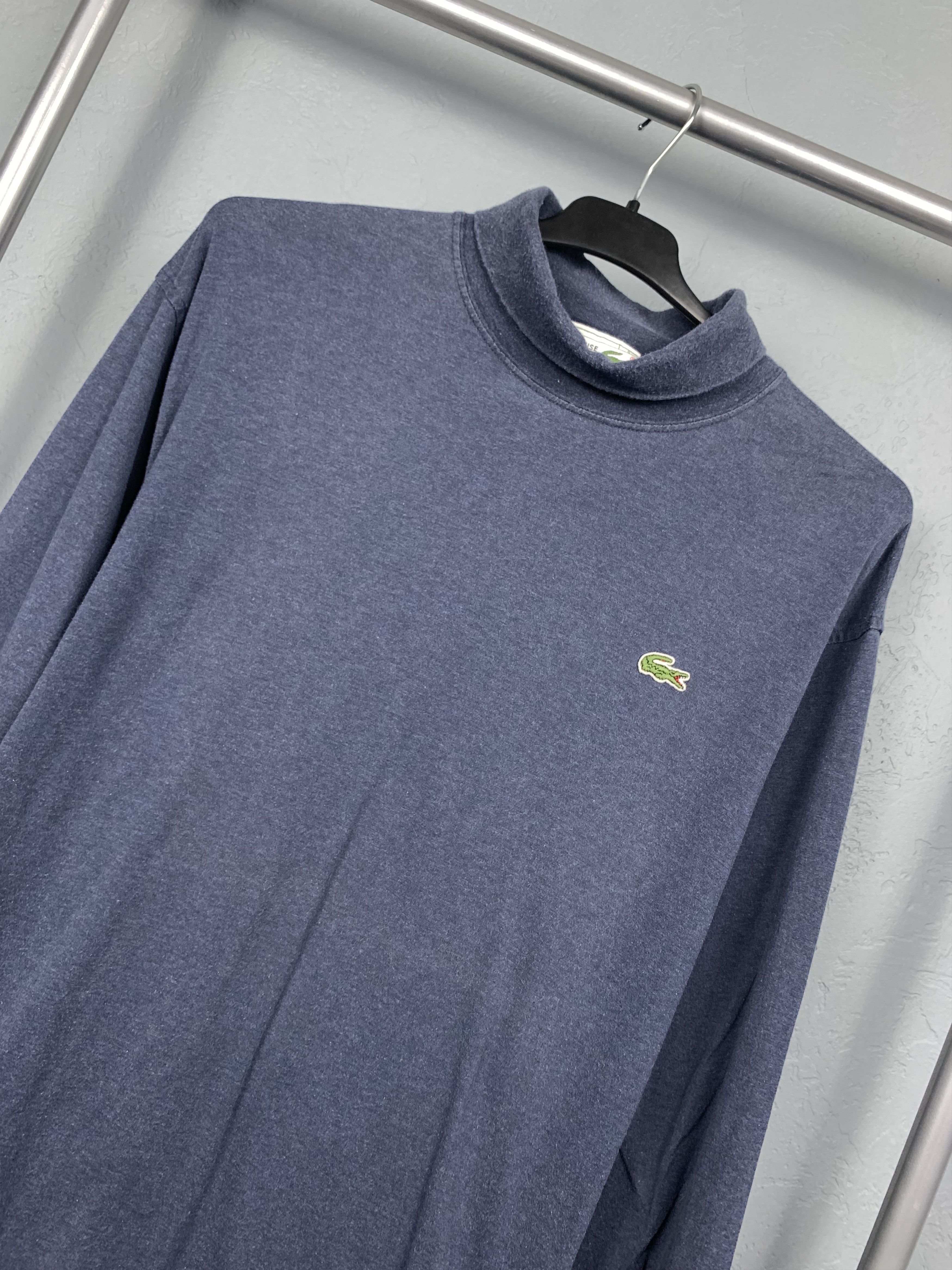 Lacoste Lacoste Turtleneck Mens Cotton Sweater Highneck Size US L / EU 52-54 / 3 - 2 Thumbnail
