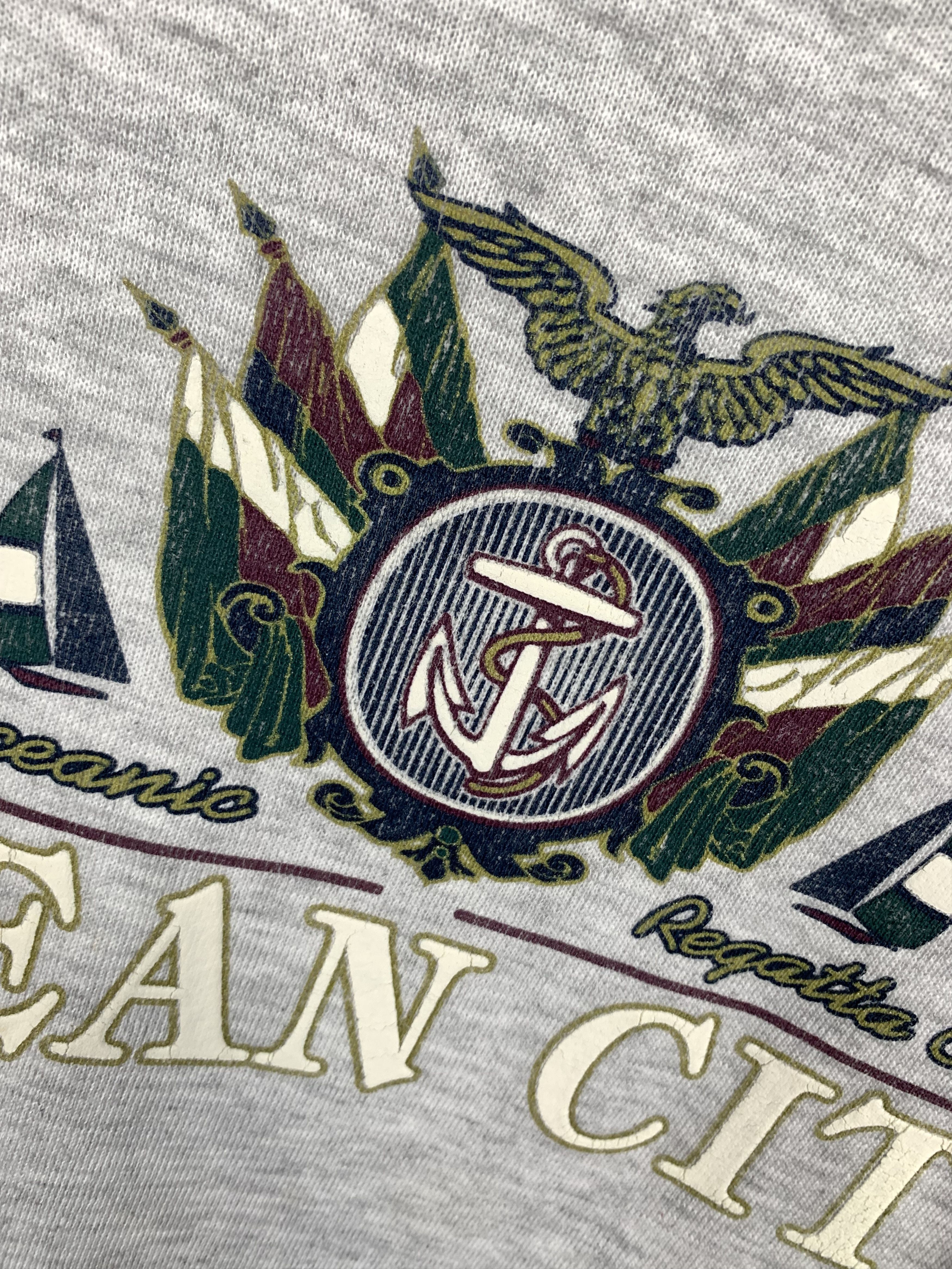 Vintage Vintage Ocean City Sweatshirt Made in USA Size US L / EU 52-54 / 3 - 3 Thumbnail