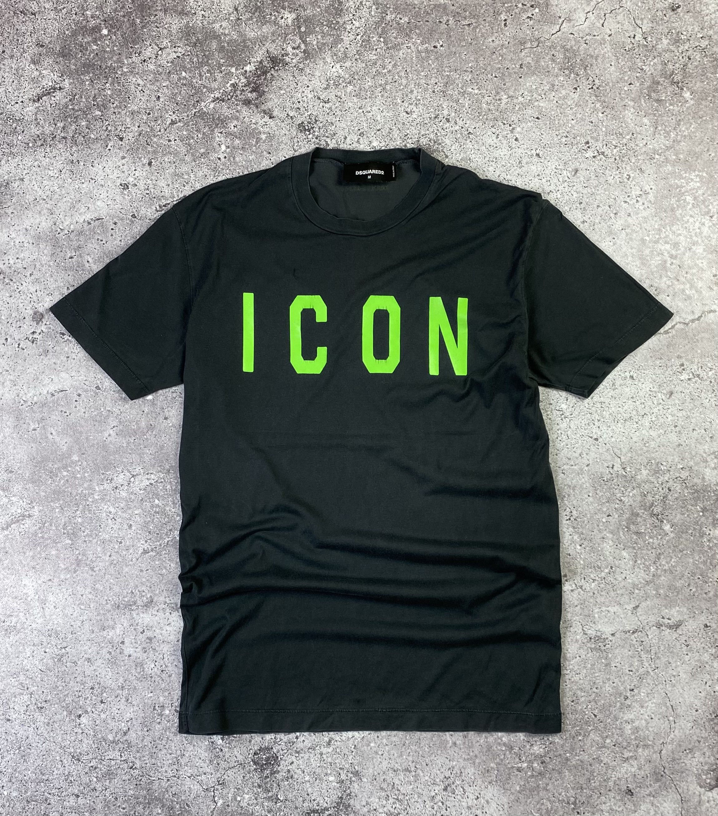Designer × Dsquared2 Dsquared 2 Distressed ICON T Shirt Size US S / EU 44-46 / 1 - 1 Thumbnail