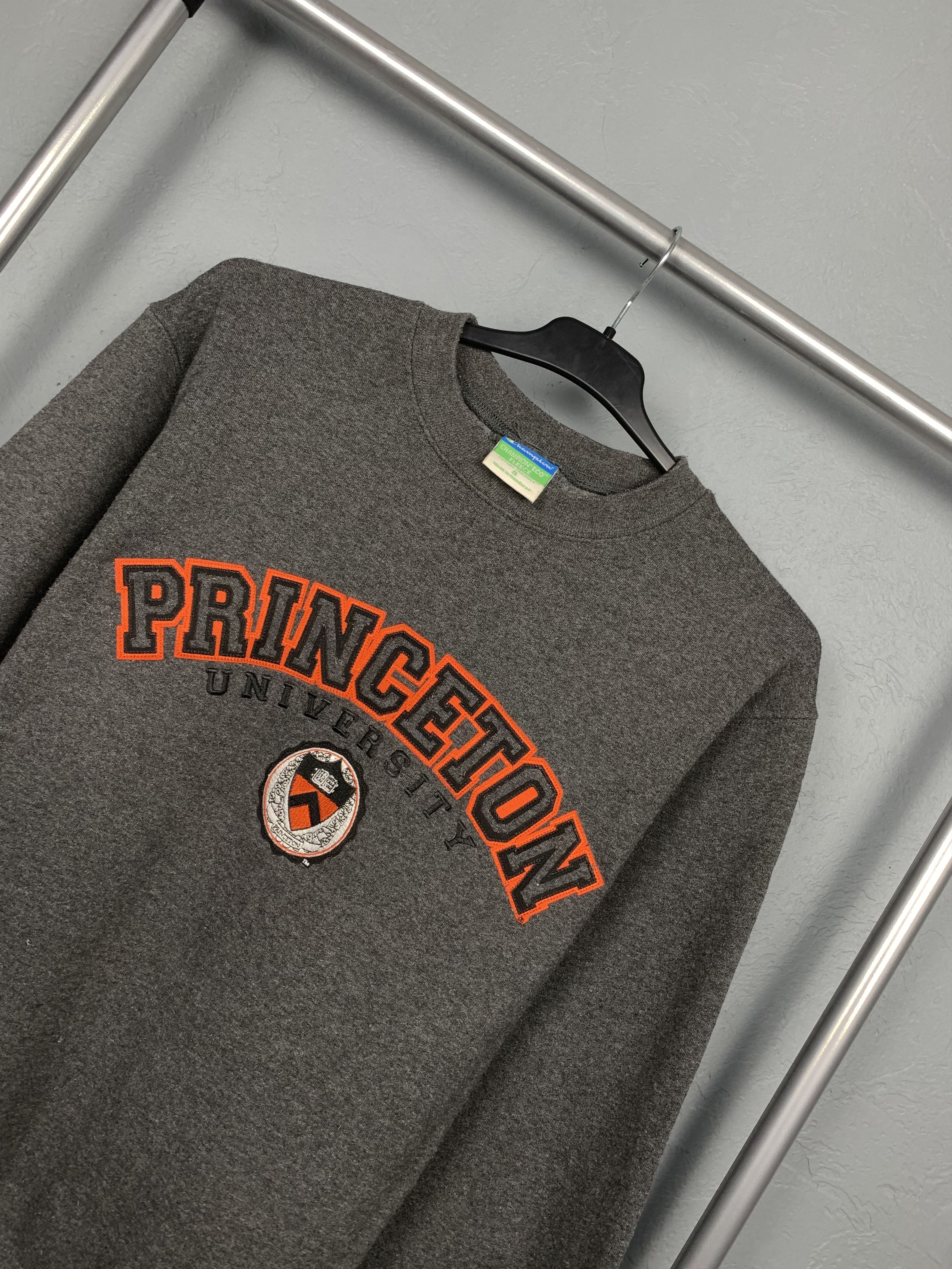 Champion Princeton University Vintage Mens Sweatshirt Size US S / EU 44-46 / 1 - 2 Thumbnail