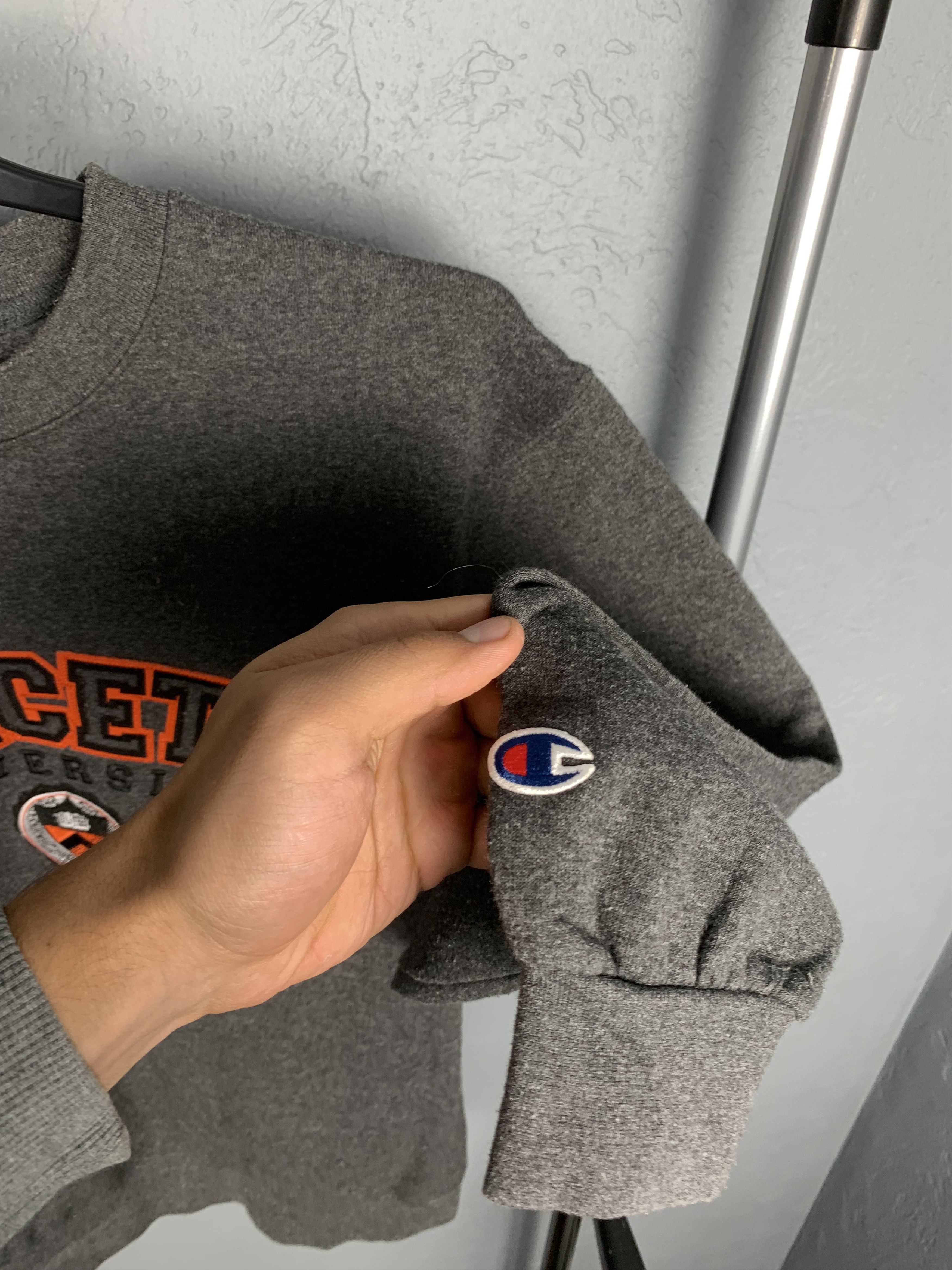 Champion Princeton University Vintage Mens Sweatshirt Size US S / EU 44-46 / 1 - 5 Thumbnail