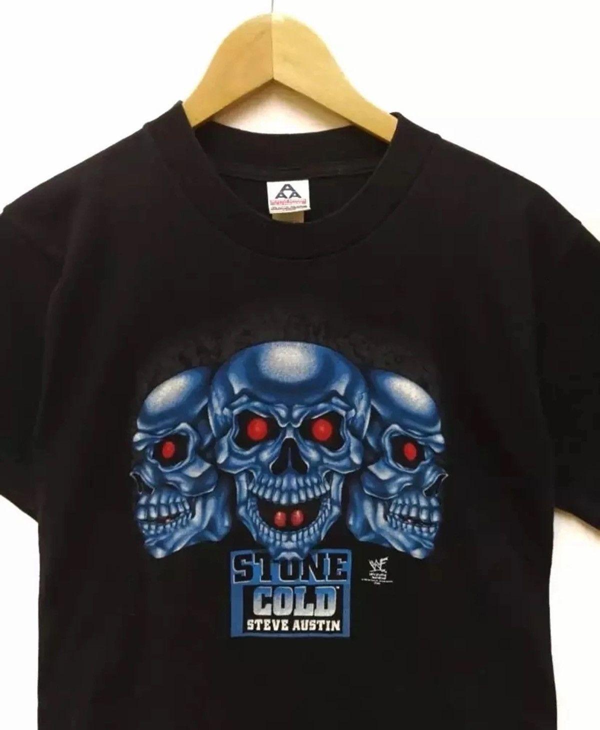 Vintage × WWE × WWF Vintage 90s Stone Cold Steve Austin t shirt Size US XXS / EU 40 - 3 Thumbnail