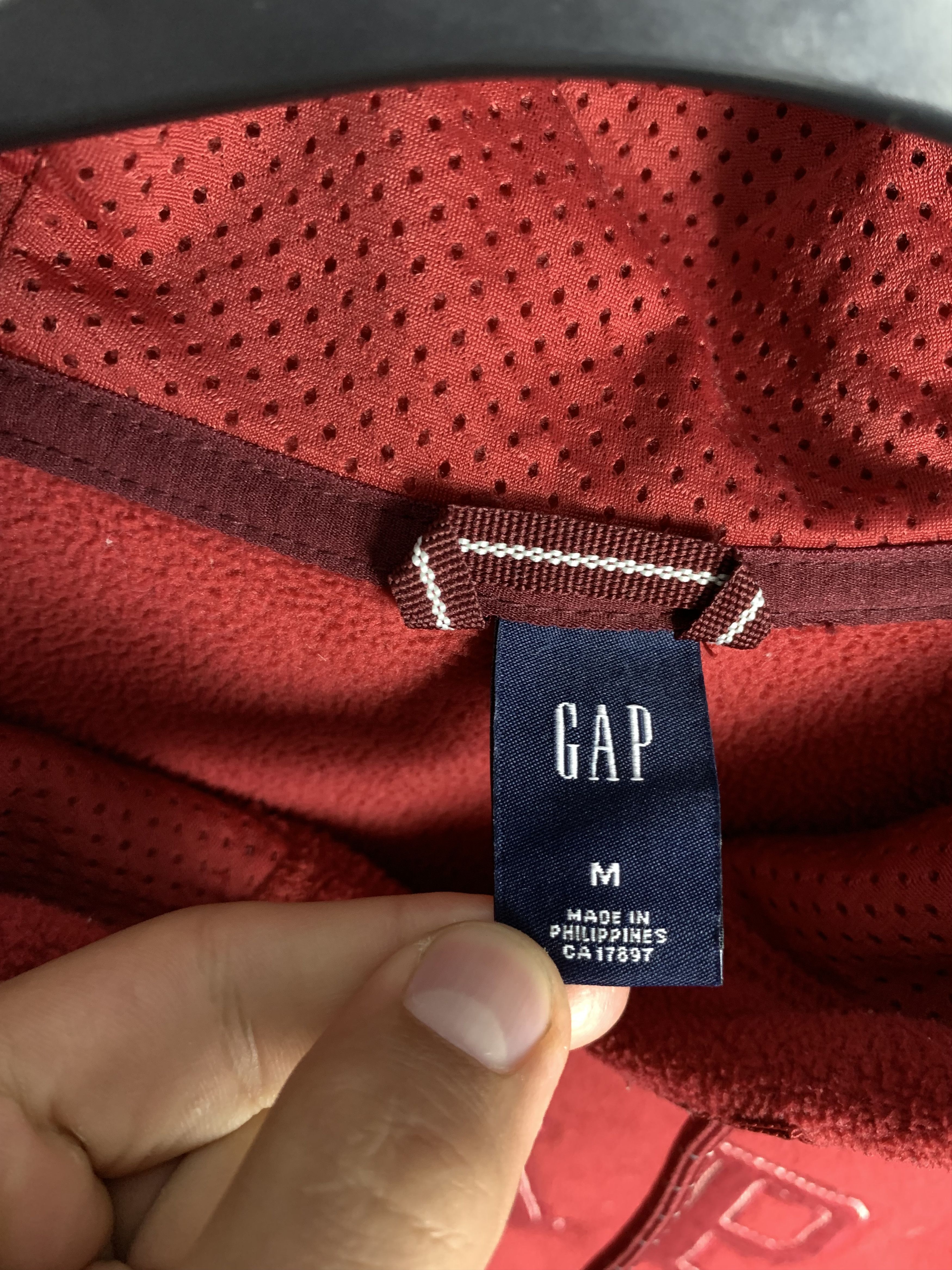 Gap GAP Vintage Mens Fleece Hoodie Size US M / EU 48-50 / 2 - 4 Thumbnail