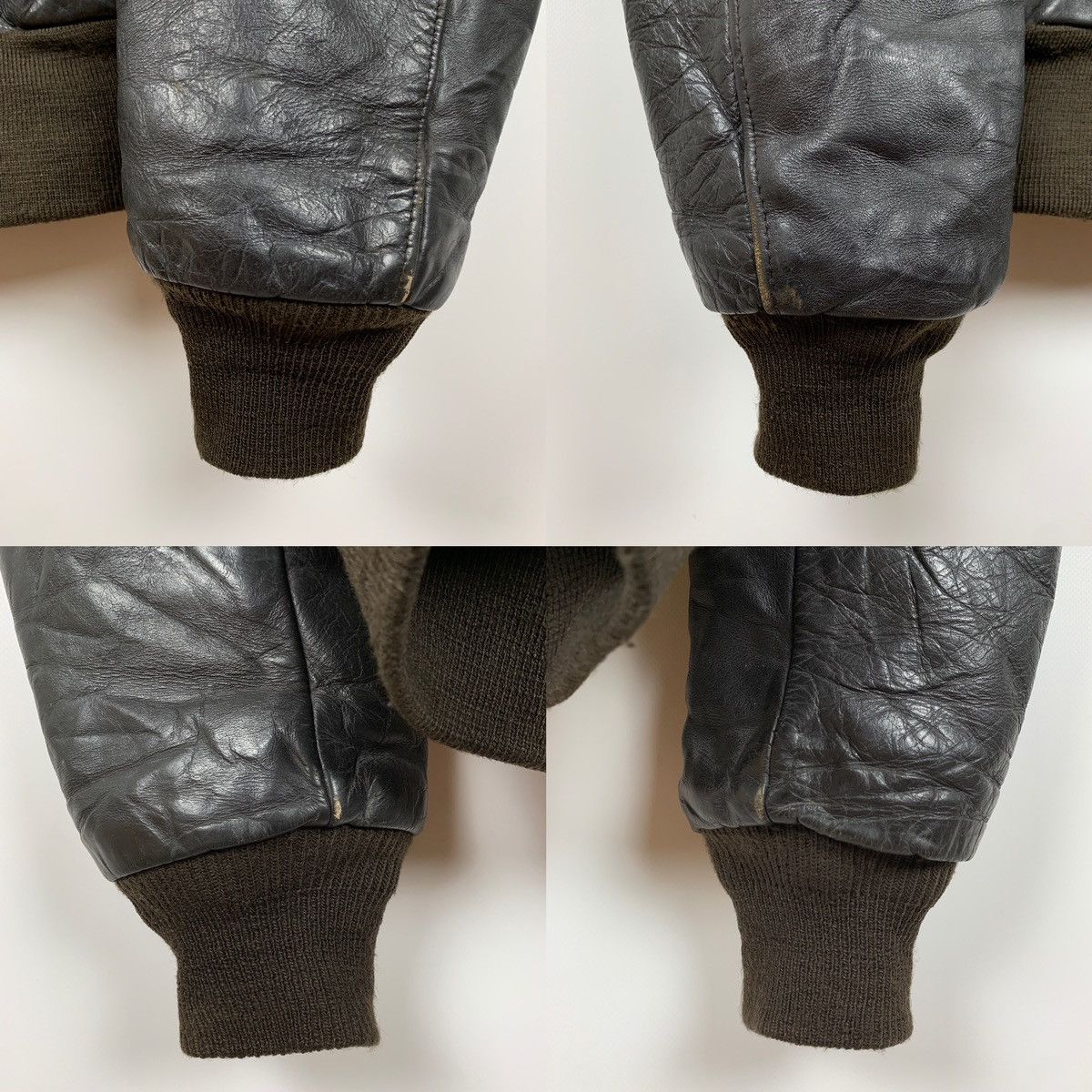 Schott Vintage Schott I-S 674 M-S Leather Flight Jacket Size US L / EU 52-54 / 3 - 23 Thumbnail