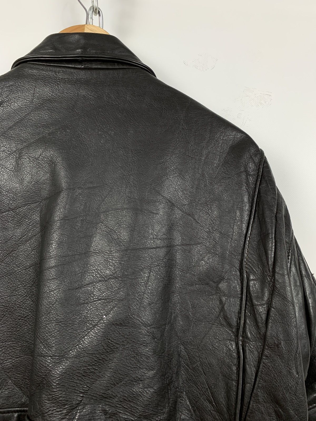 Schott Vintage Schott I-S 674 M-S Leather Flight Jacket Size US L / EU 52-54 / 3 - 16 Thumbnail