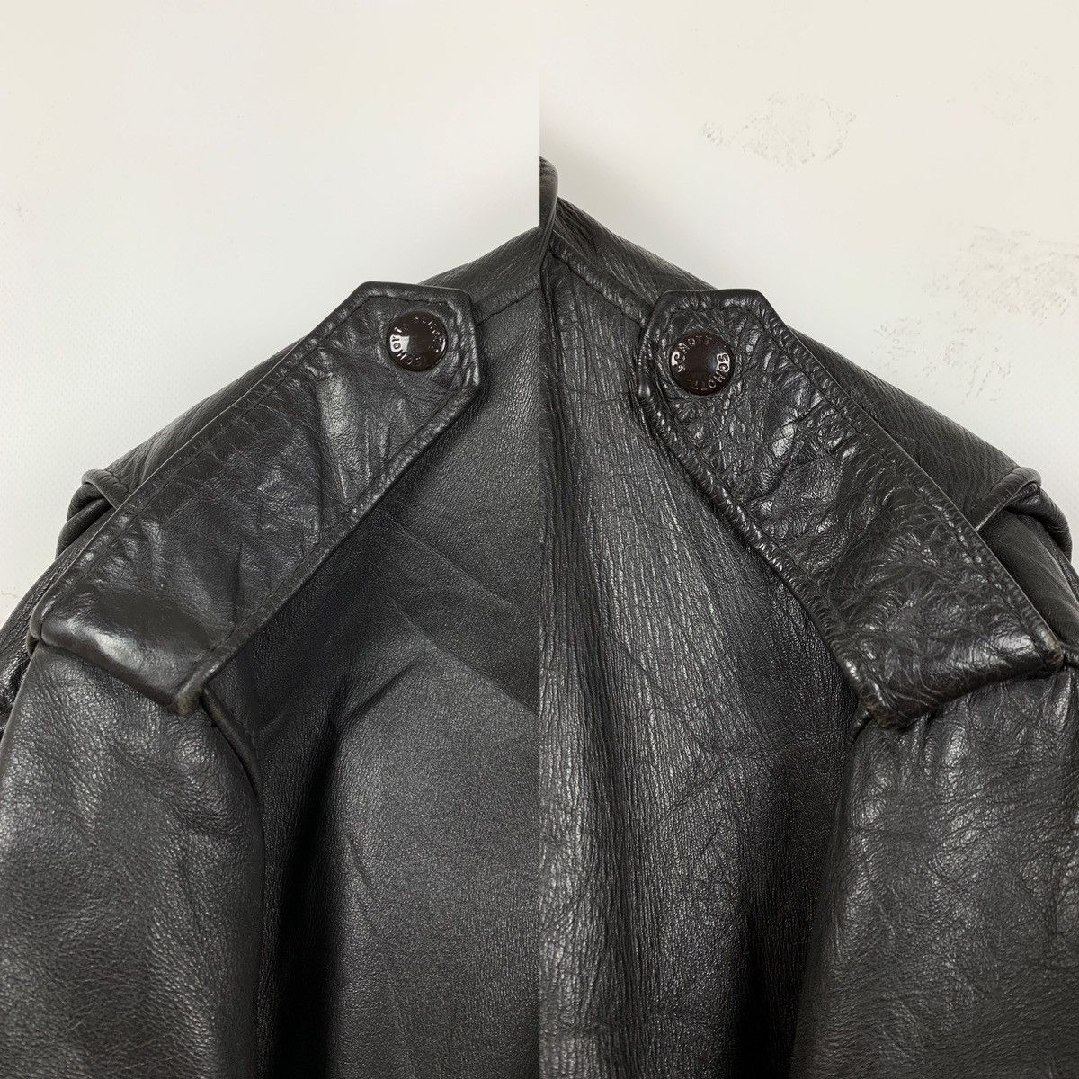 Schott Vintage Schott I-S 674 M-S Leather Flight Jacket Size US L / EU 52-54 / 3 - 22 Thumbnail
