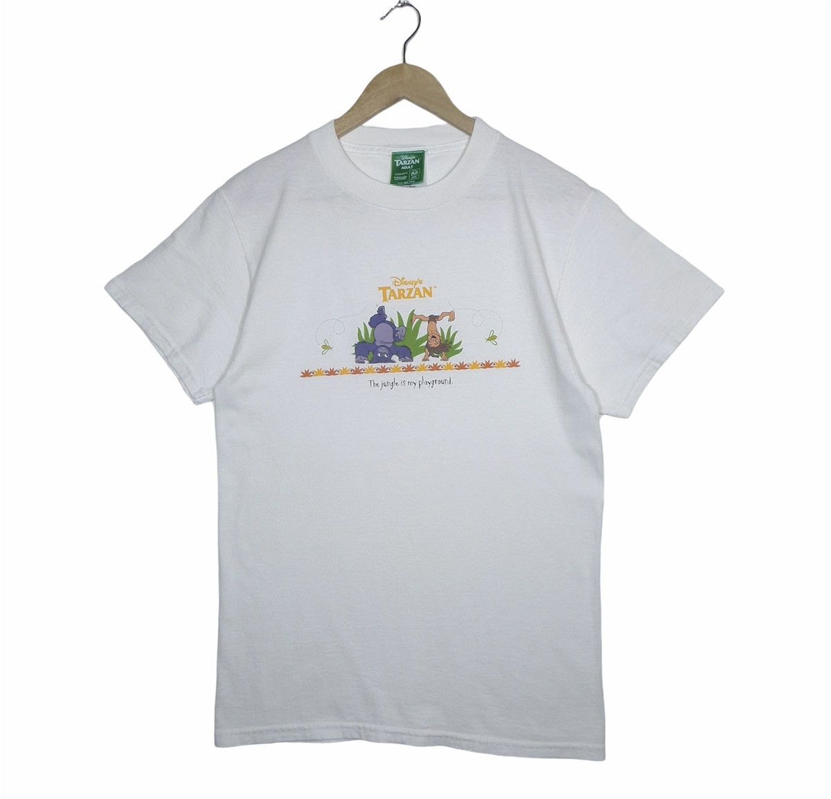 Disney × Vintage Vintage Tarzan Movie shirt vintage cartoon tshirt Size US S / EU 44-46 / 1 - 1 Thumbnail