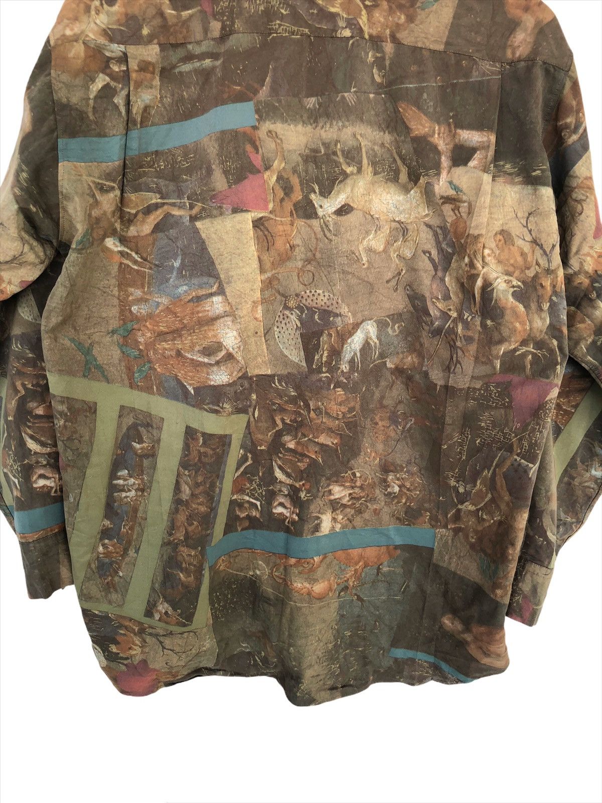 Art Comes First SICK🔥🇮🇹 "Napoleon War" Abstract Baroque B/D Shirt Size US L / EU 52-54 / 3 - 5 Thumbnail