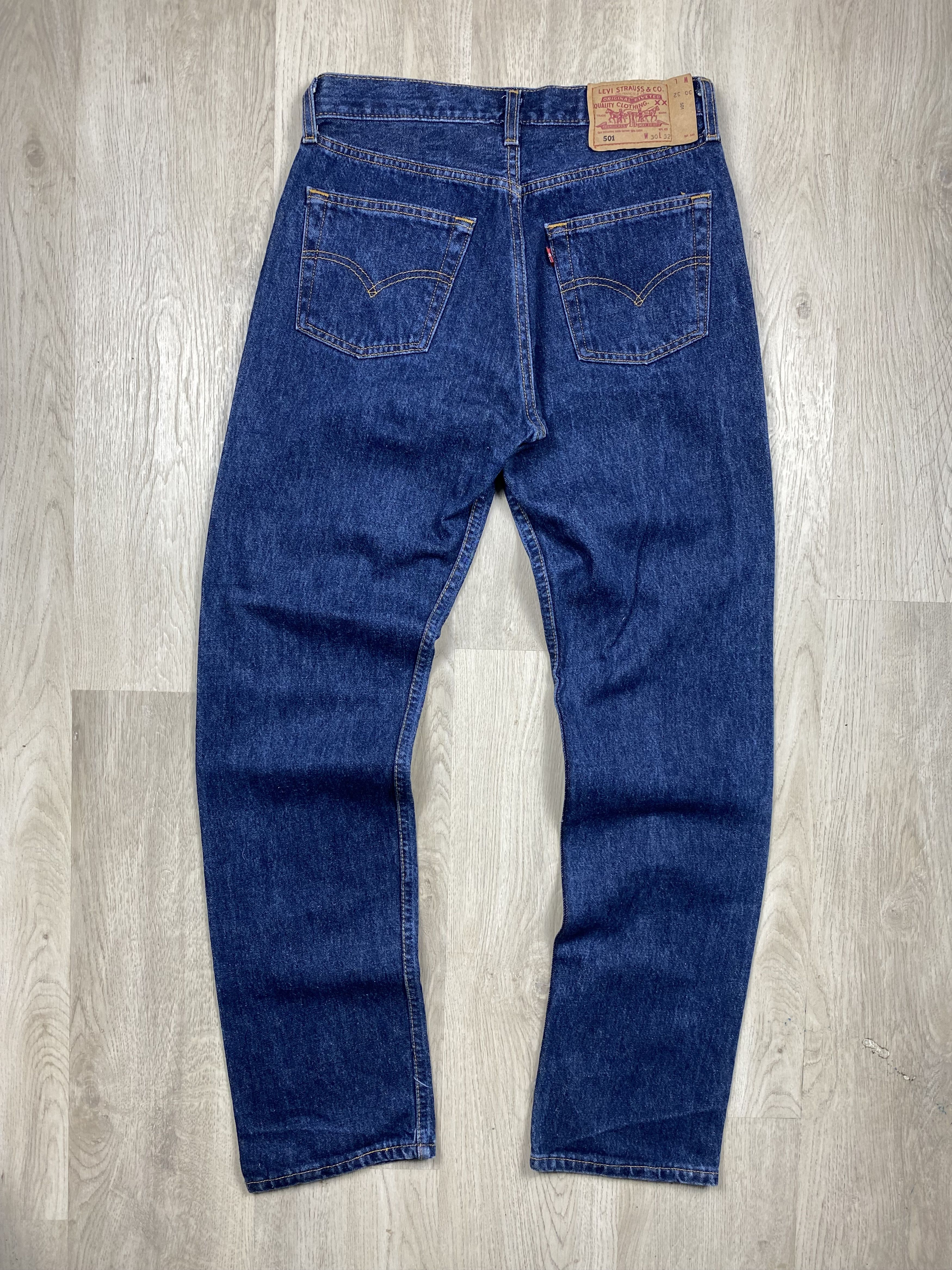 Levis 501 Vintage Mens Denim Pants Jeans