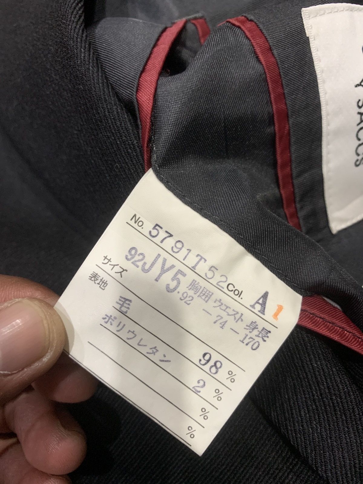 Yohji Yamamoto Yohji Yamamoto Wool Jacket Size US M / EU 48-50 / 2 - 13 Thumbnail