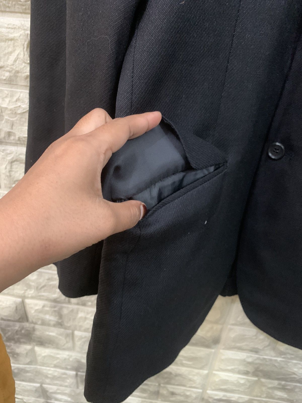 Yohji Yamamoto Yohji Yamamoto Wool Jacket Size US M / EU 48-50 / 2 - 4 Thumbnail