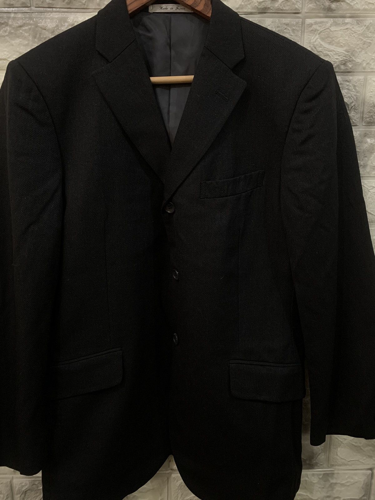 Yohji Yamamoto Yohji Yamamoto Wool Jacket Size US M / EU 48-50 / 2 - 2 Thumbnail