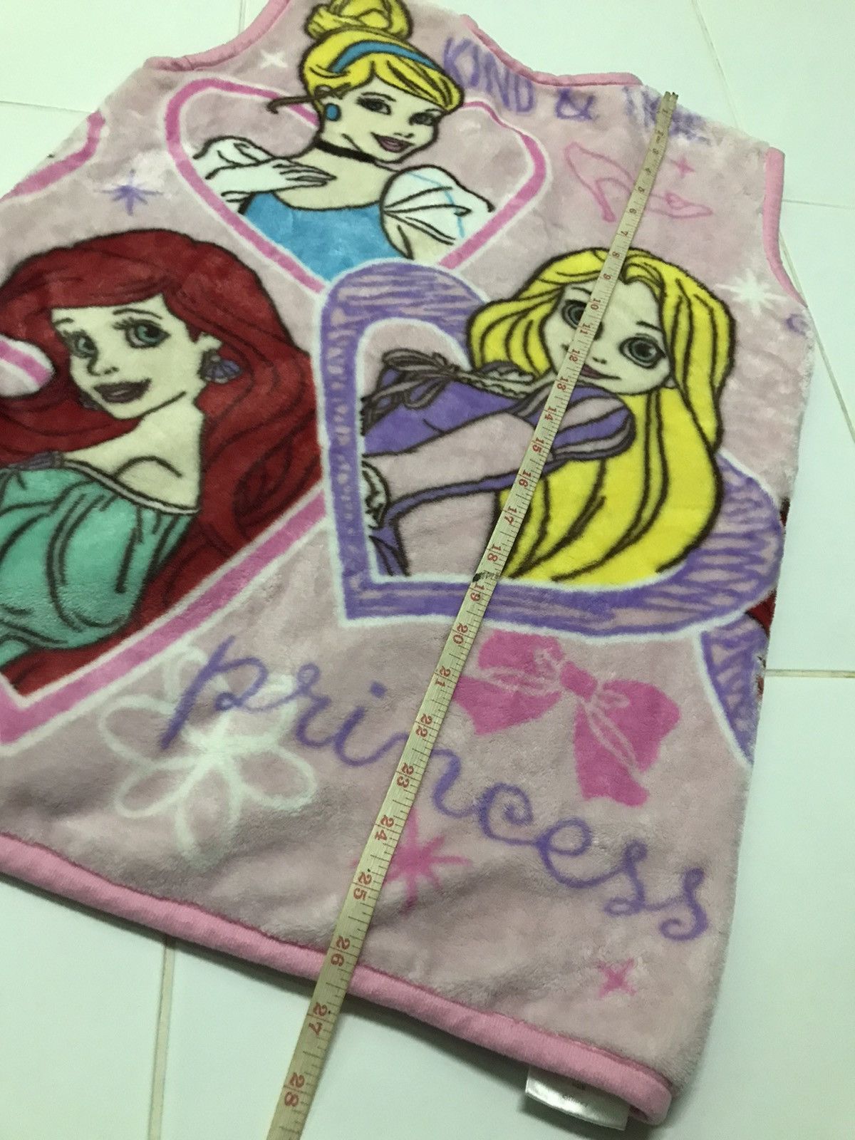 Cartoon Network × Vintage Princess fleece vest jacket Size US M / EU 48-50 / 2 - 4 Thumbnail
