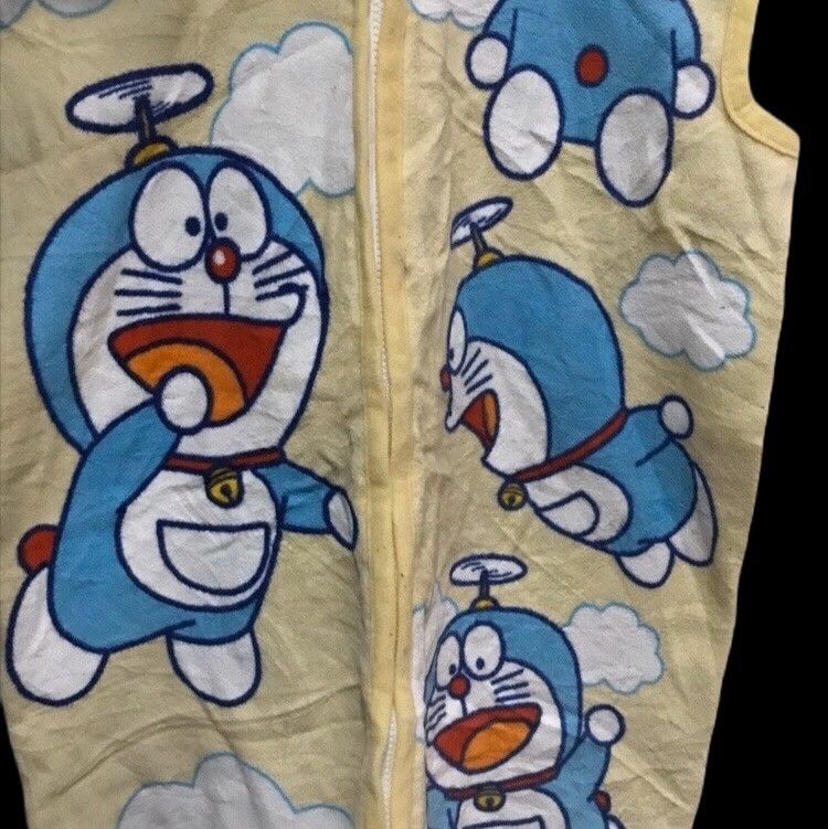 Cartoon Network × Japanese Brand × Vintage Doraemon fleece vest Size US M / EU 48-50 / 2 - 5 Thumbnail