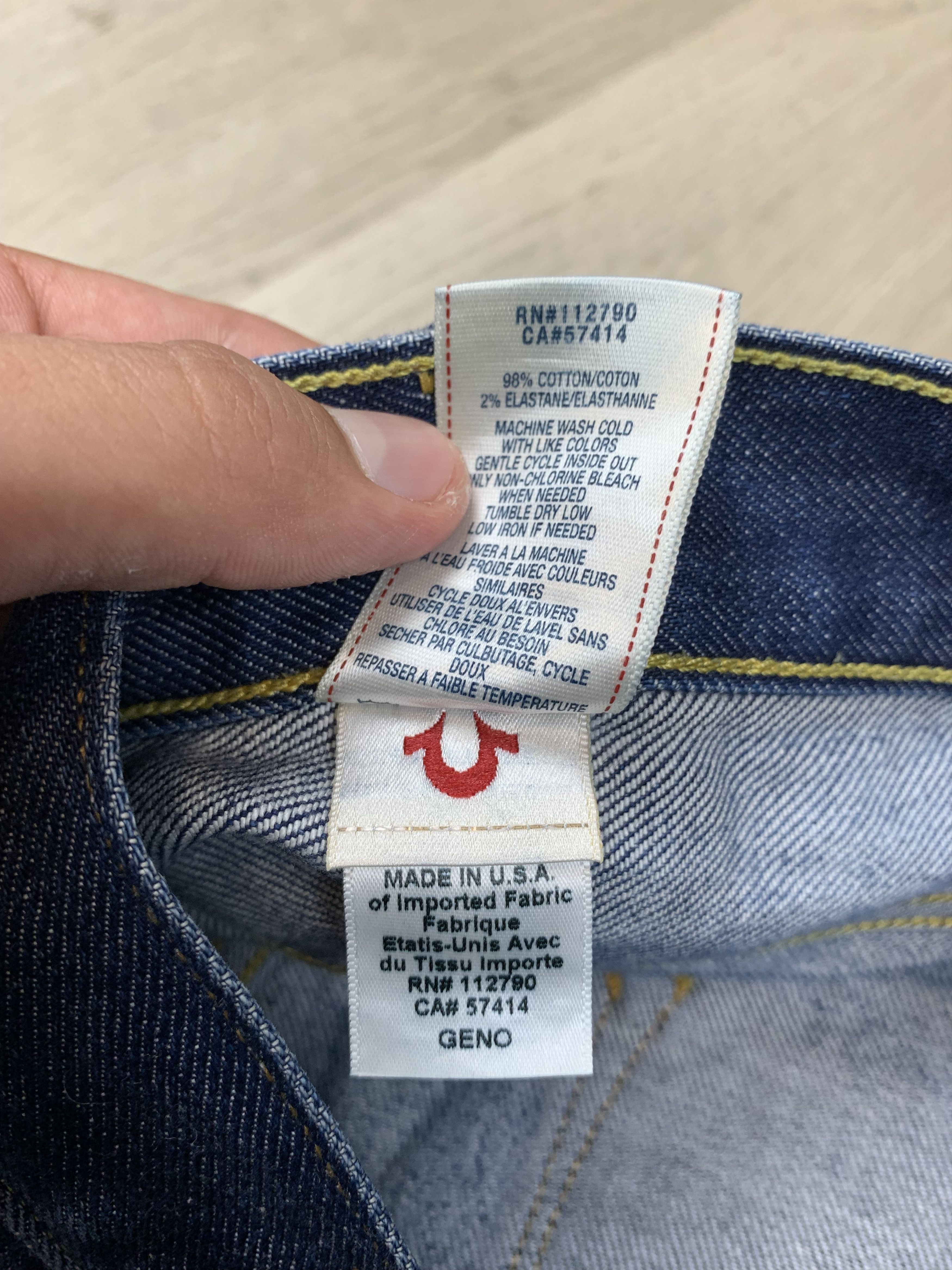 True Religion True Religion Vintage Mens Denim Pants Jeans Size US 34 / EU 50 - 9 Thumbnail