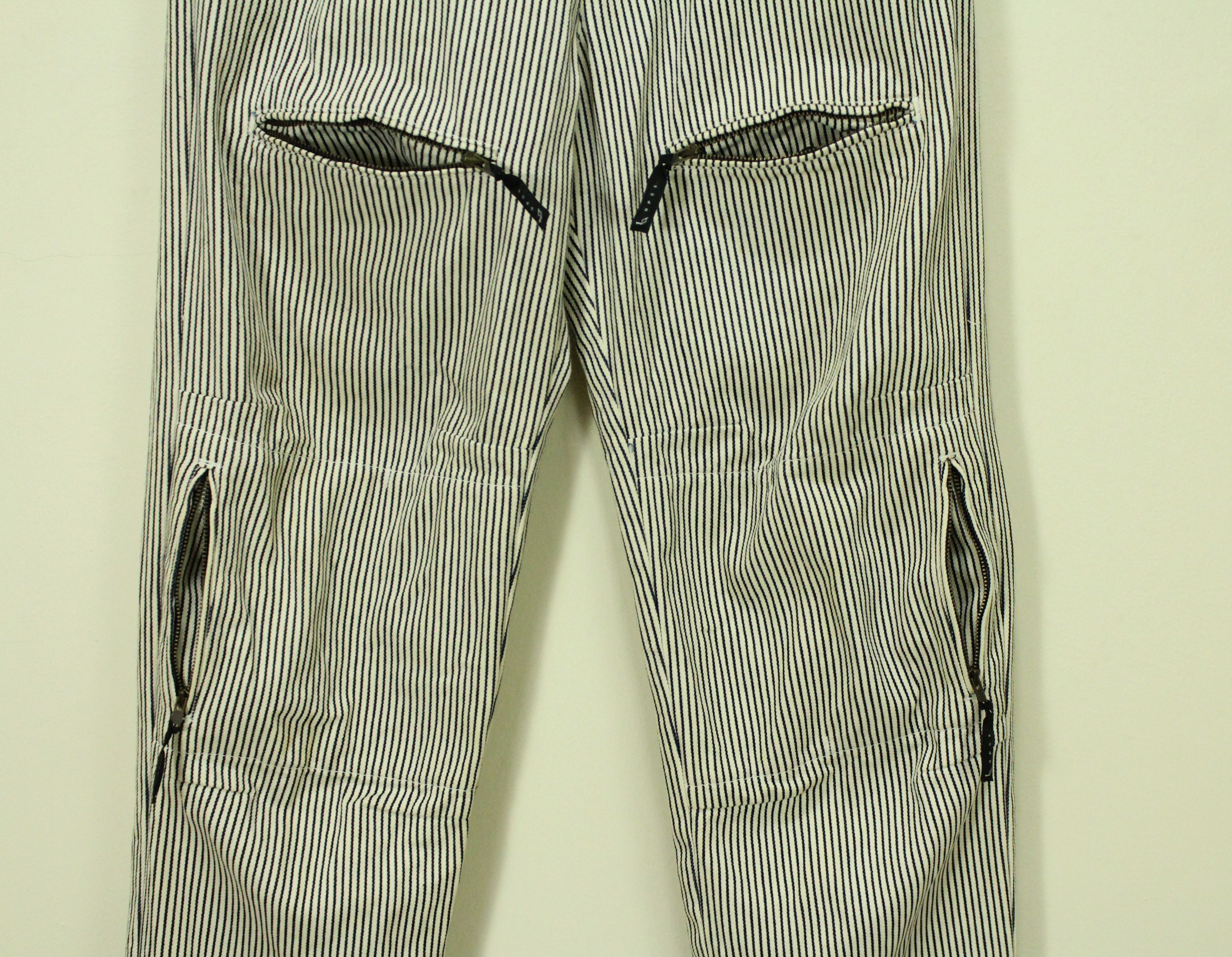 Japanese Brand × Seditionaries Japan HICKORY Pants Trousers Utility 8 Pockets Zipper Size US 33 - 14 Thumbnail