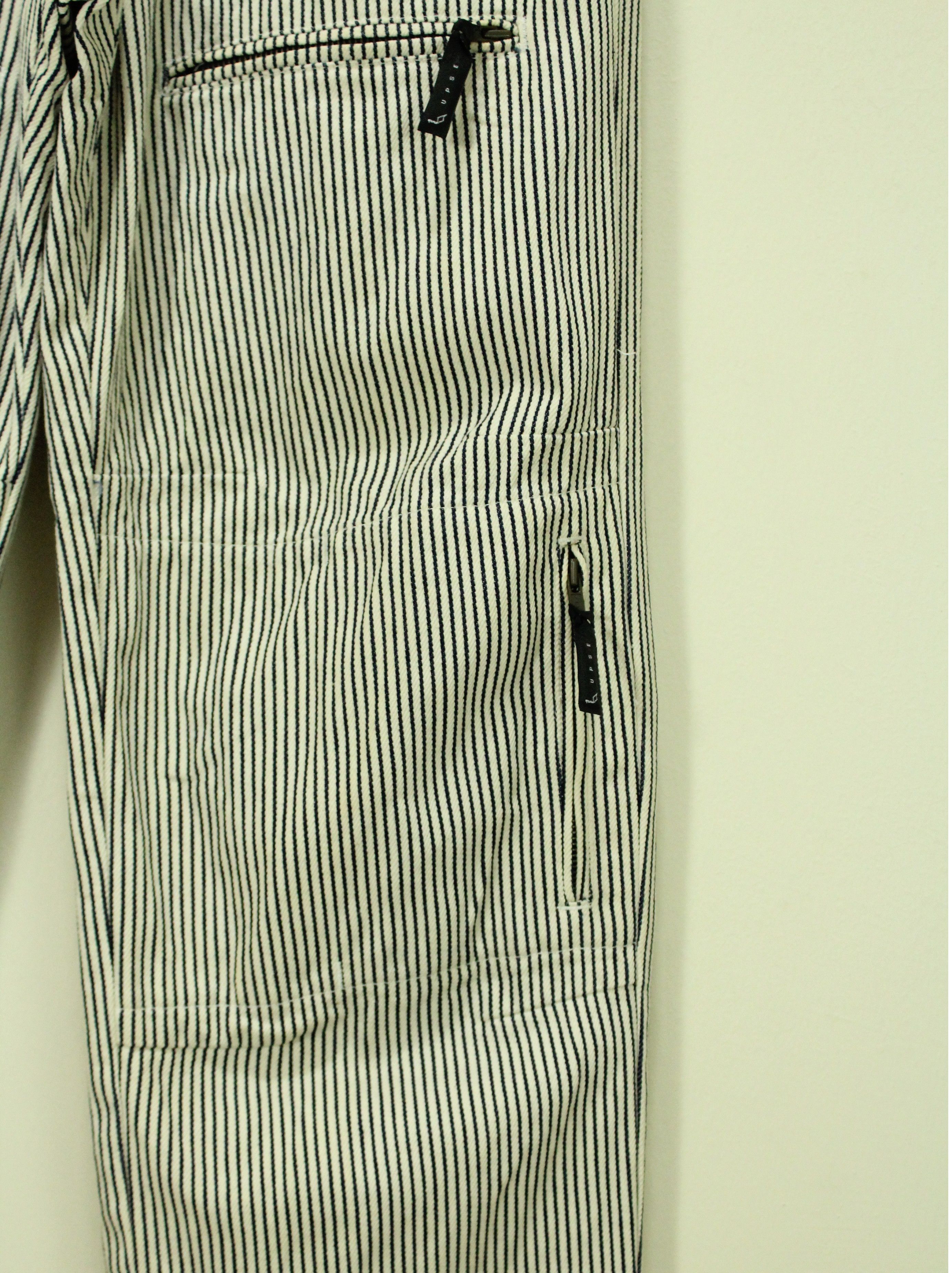 Japanese Brand × Seditionaries Japan HICKORY Pants Trousers Utility 8 Pockets Zipper Size US 33 - 3 Thumbnail