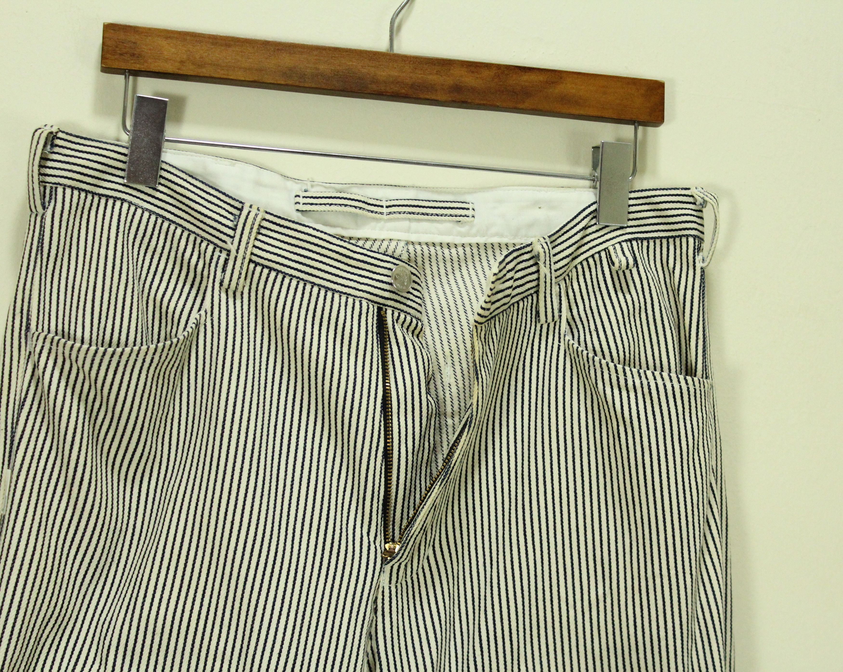 Japanese Brand × Seditionaries Japan HICKORY Pants Trousers Utility 8 Pockets Zipper Size US 33 - 13 Thumbnail