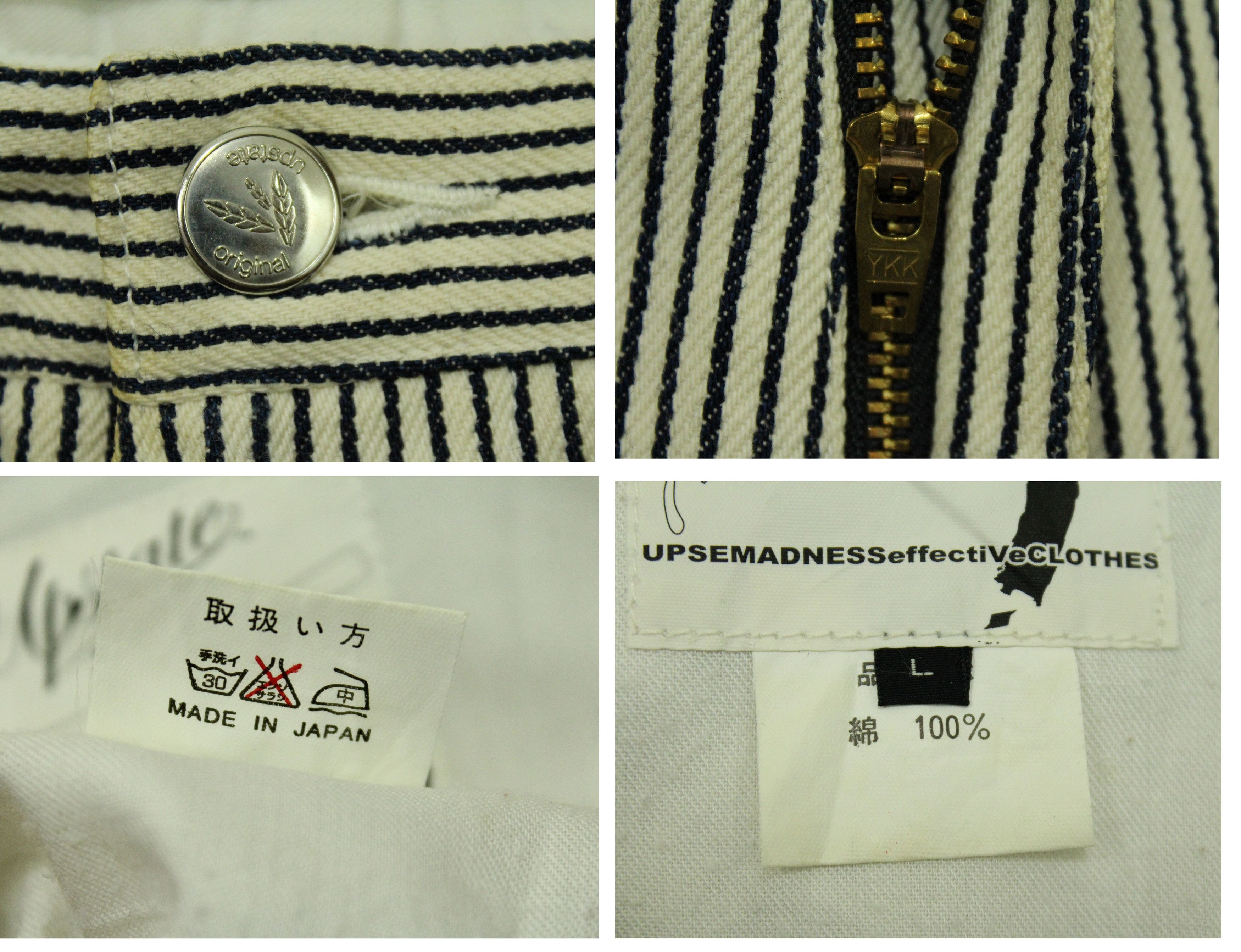 Japanese Brand × Seditionaries Japan HICKORY Pants Trousers Utility 8 Pockets Zipper Size US 33 - 17 Thumbnail