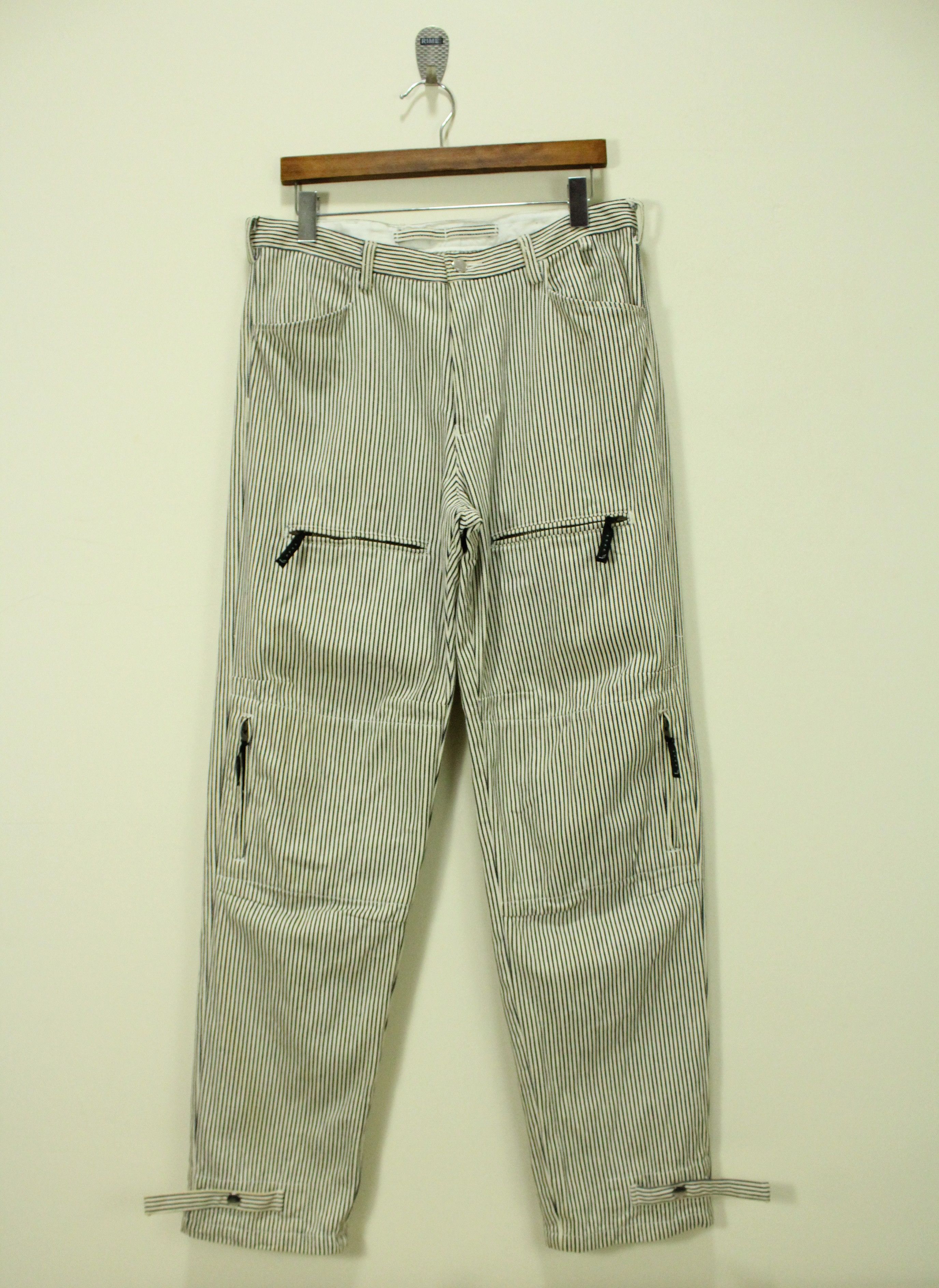 Japanese Brand × Seditionaries Japan HICKORY Pants Trousers Utility 8 Pockets Zipper Size US 33 - 1 Thumbnail