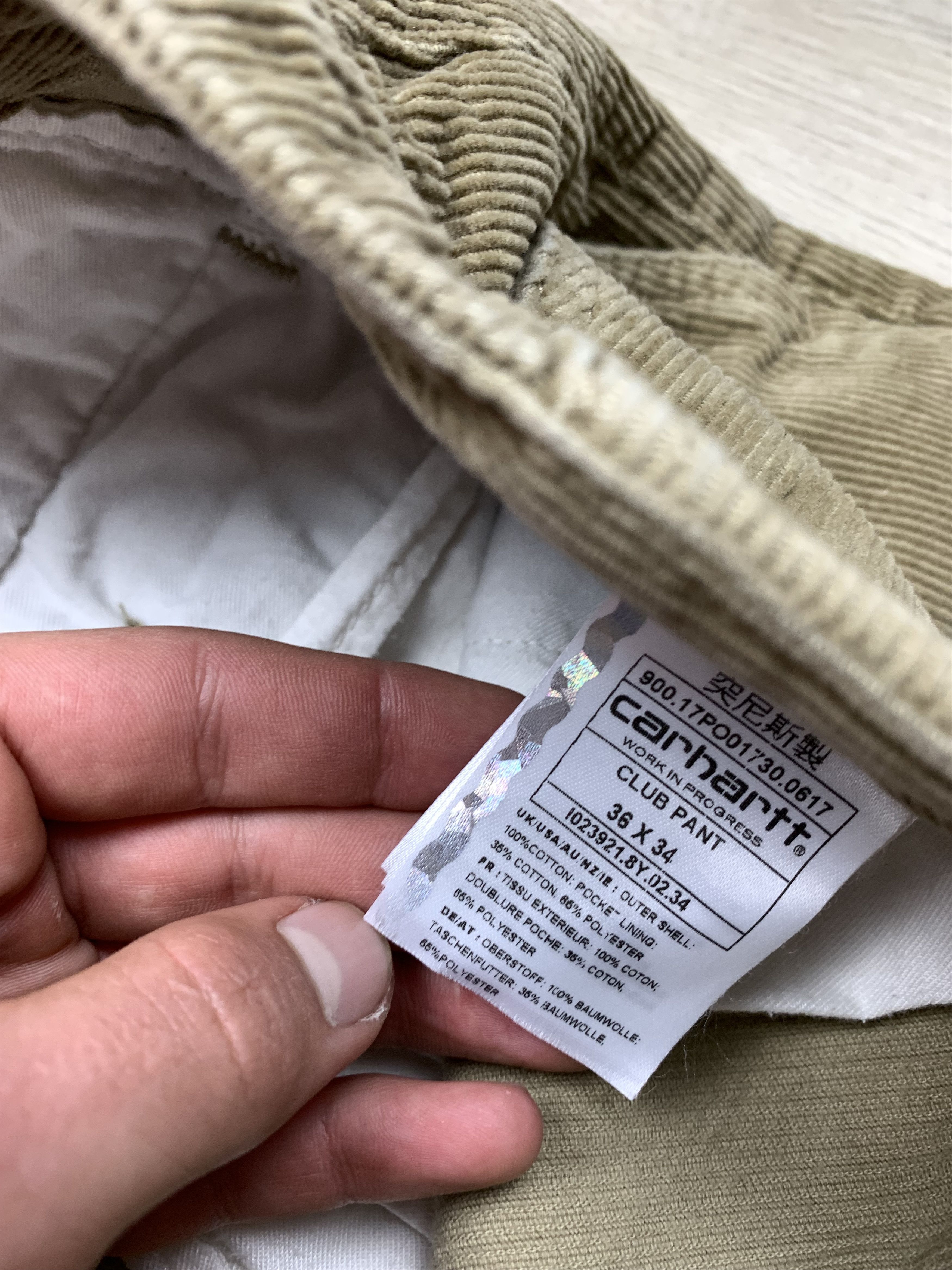 Carhartt CARHARTT Vintage Mens Corduroy Club Pants Size US 36 / EU 52 - 8 Thumbnail
