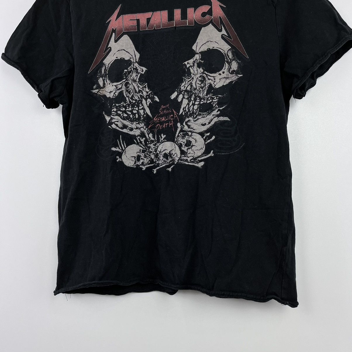 Band Tees × Metallica Vintage Metallica Birth School Death Big Logo Size L Size US L / EU 52-54 / 3 - 4 Thumbnail
