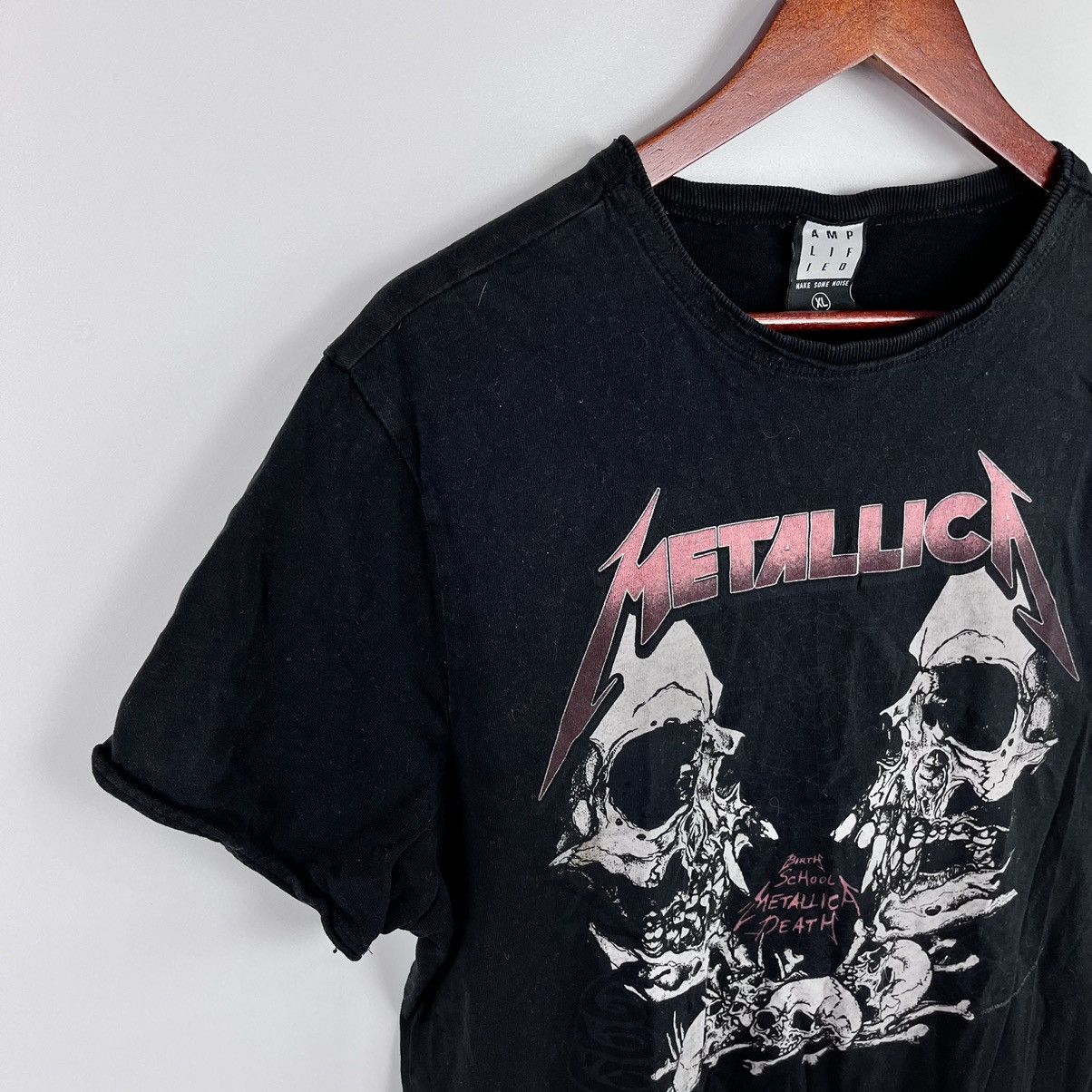 Band Tees × Metallica Vintage Metallica Birth School Death Big Logo Size L Size US L / EU 52-54 / 3 - 2 Thumbnail