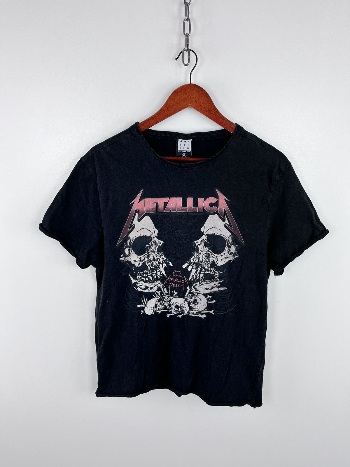 Band Tees × Metallica Vintage Metallica Birth School Death Big Logo Size L Size US L / EU 52-54 / 3 - 1 Thumbnail